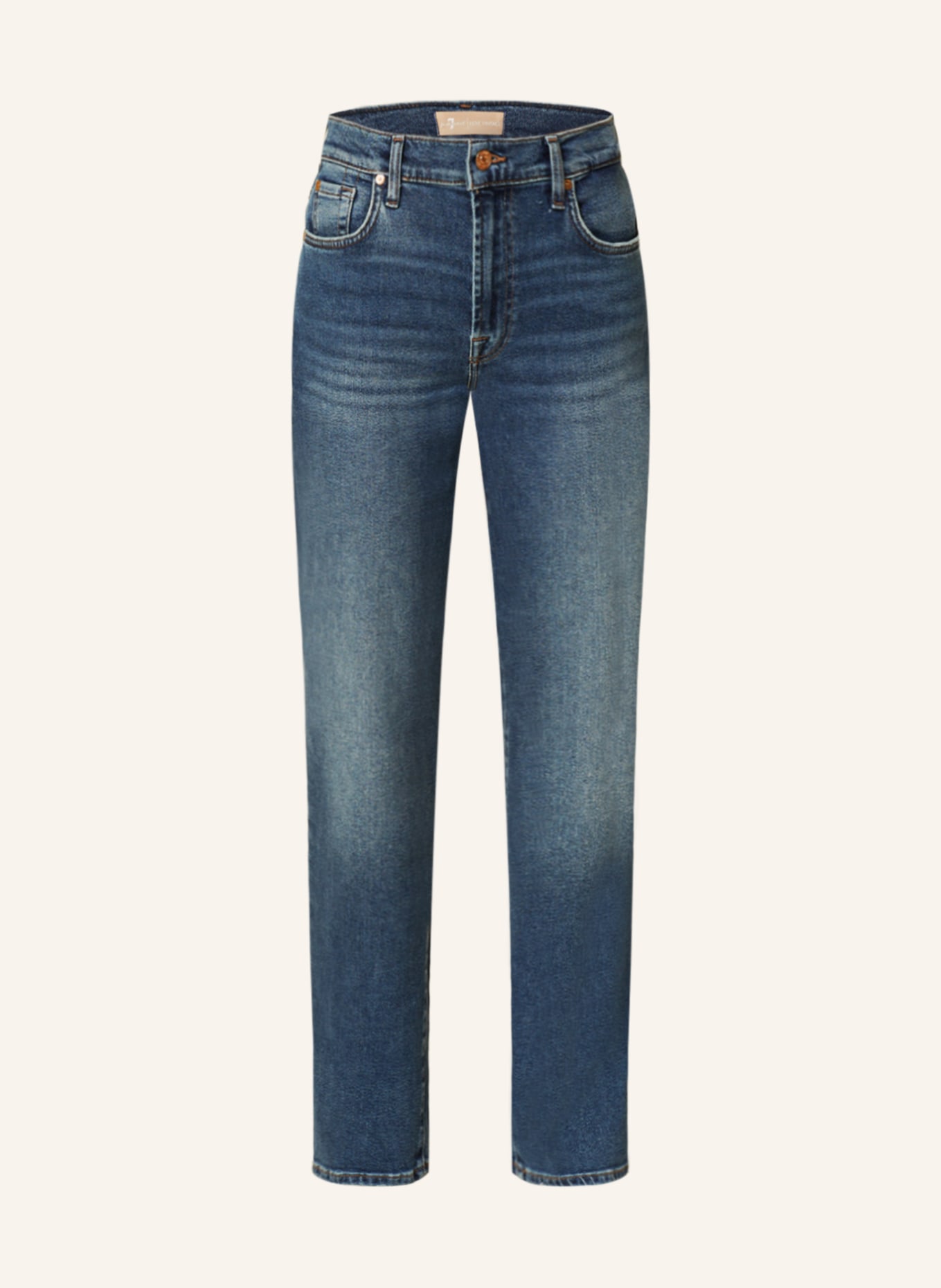 7 for all mankind Straight jeans ELLIE, Color: DARK BLUE (Image 1)