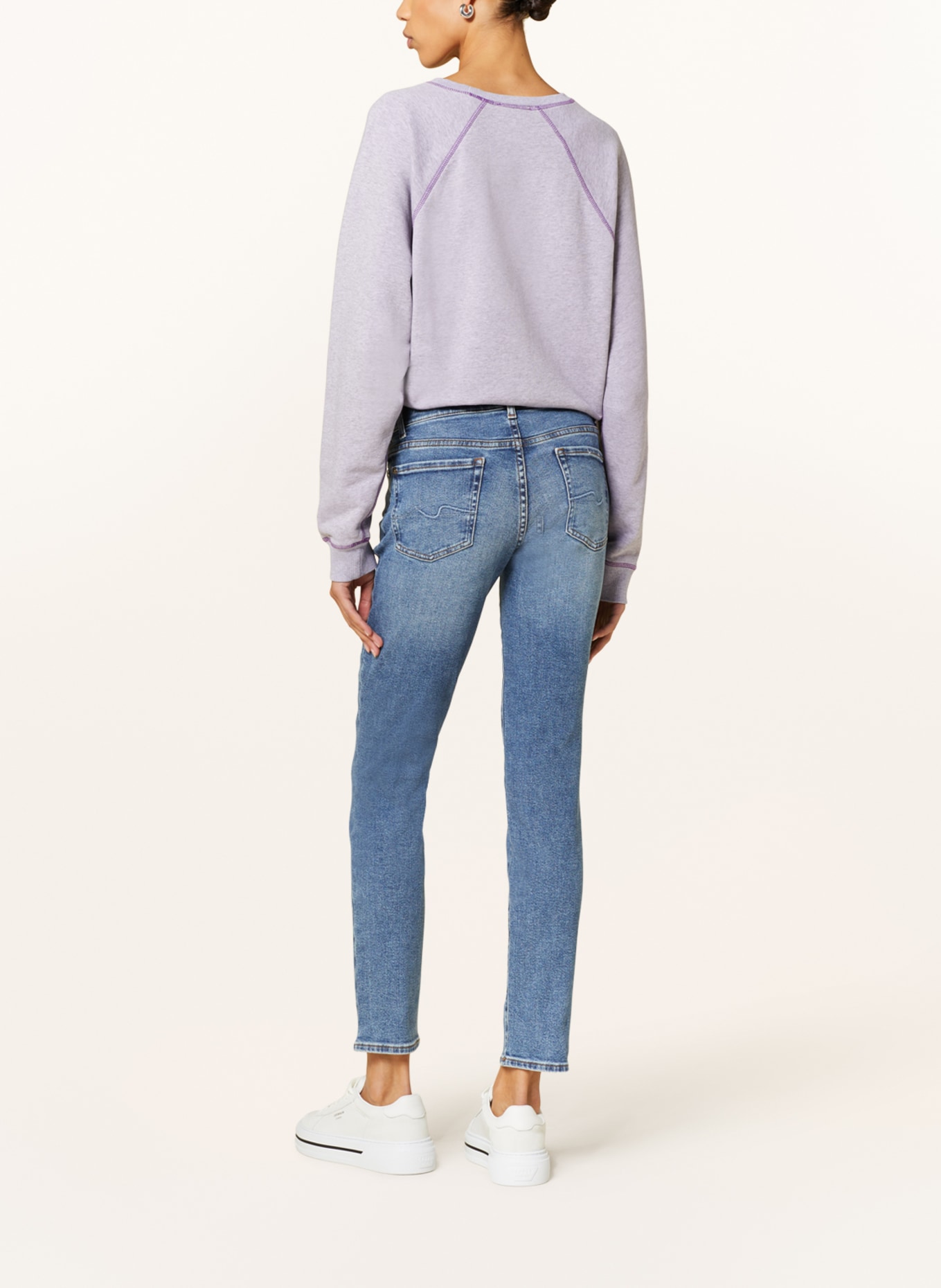 7 for all mankind Skinny jeans ROXANNE LUXE VINTAGE, Color: MID BLUE (Image 3)