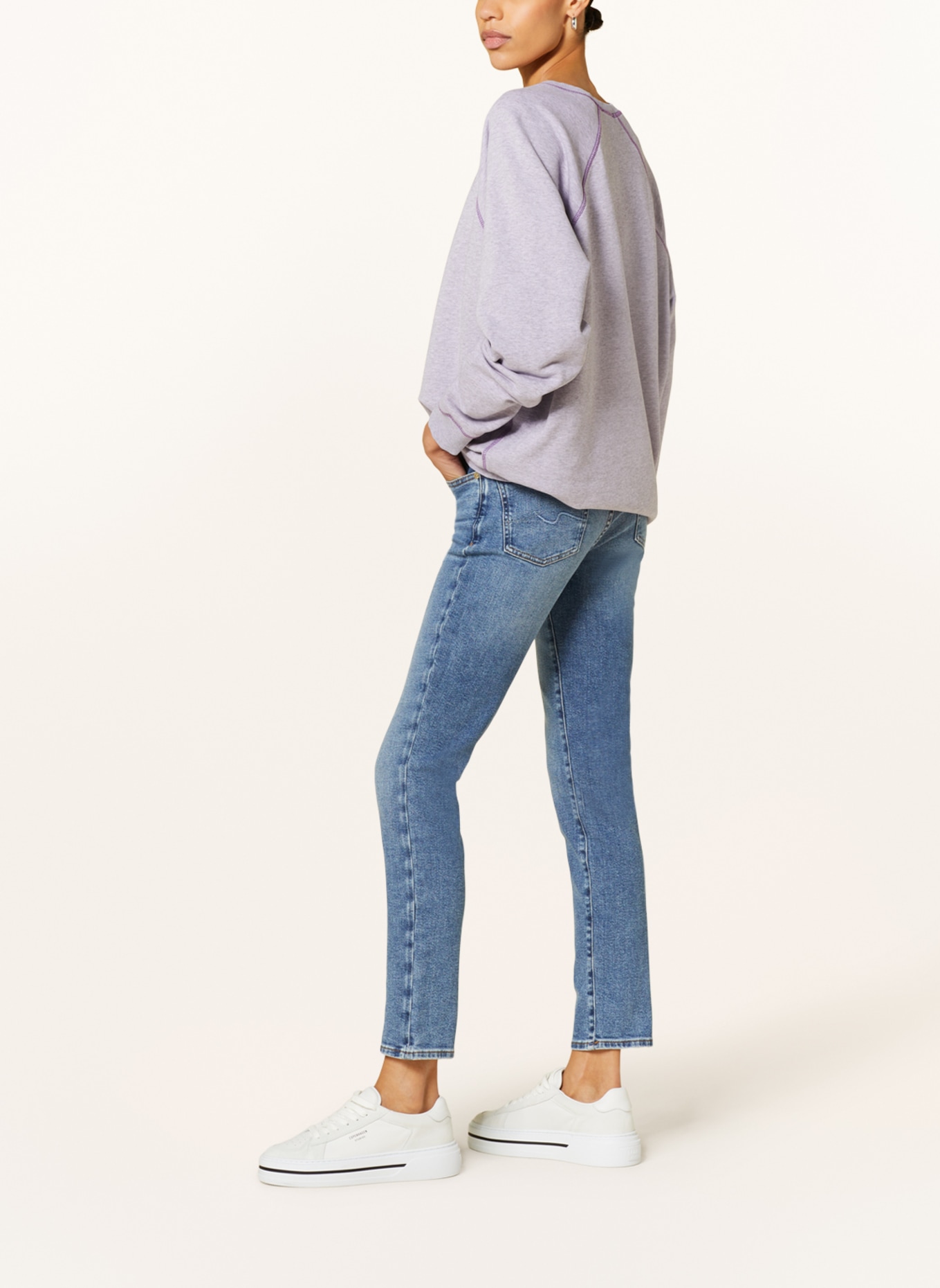 7 for all mankind Skinny jeans ROXANNE LUXE VINTAGE, Color: MID BLUE (Image 4)