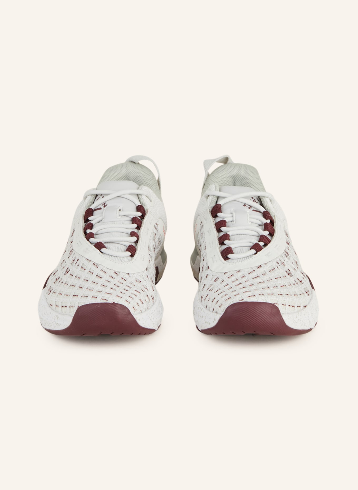 UNDER ARMOUR Fitness shoes UA TRIBASE™ REIGN 5, Color: WHITE/ DARK RED (Image 3)