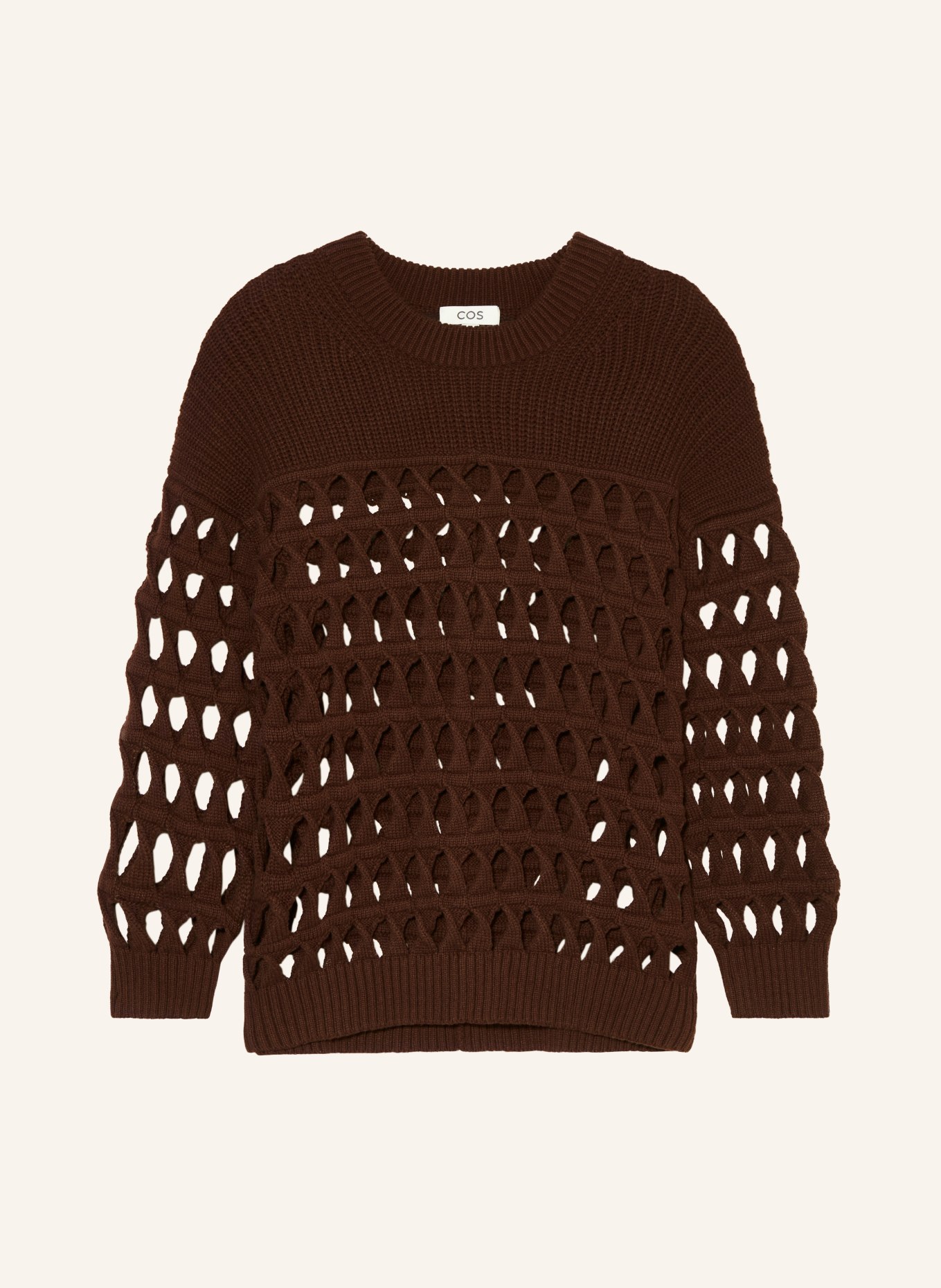 COS Sweater, Color: DARK BROWN (Image 1)