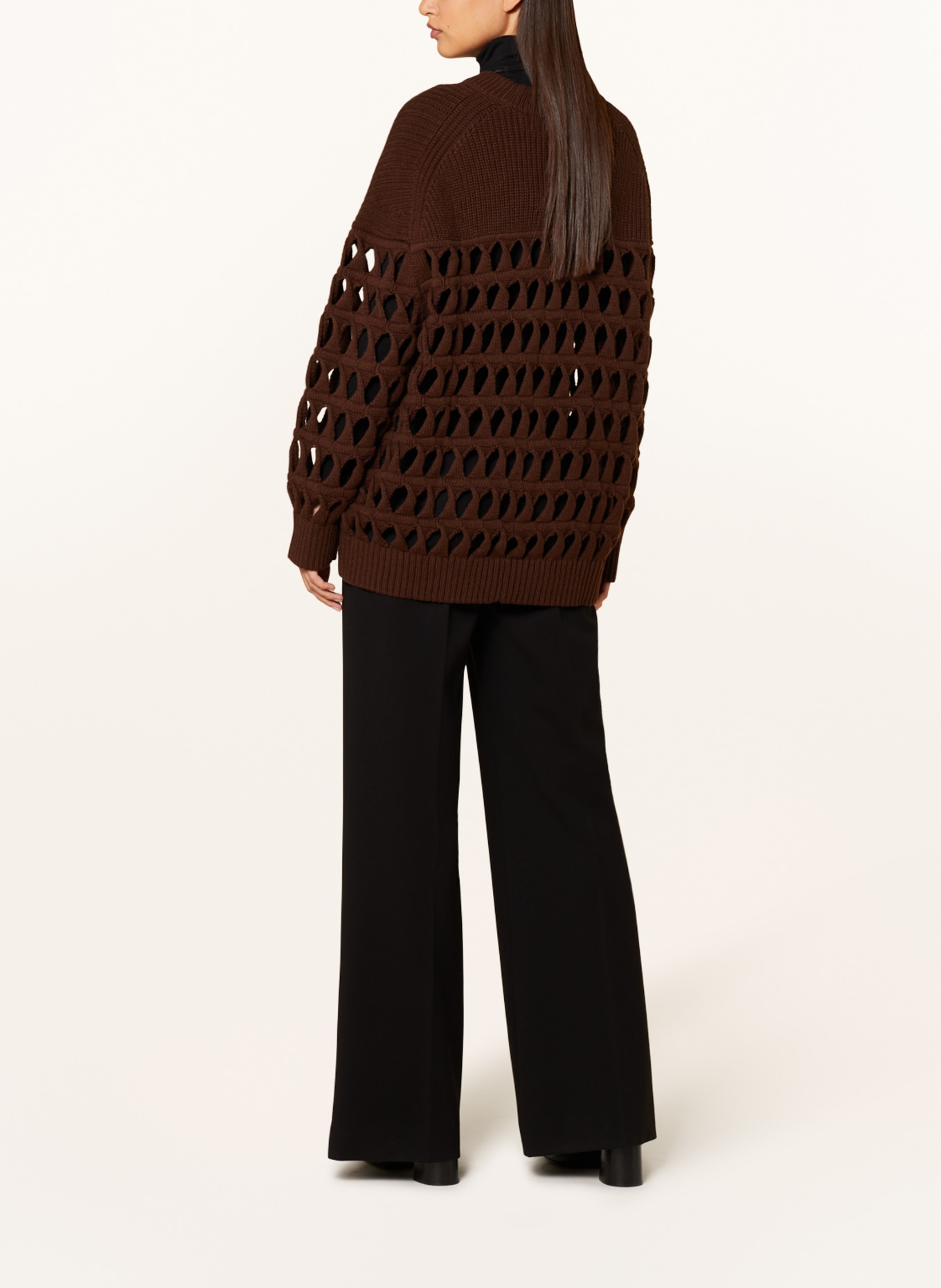 COS Sweater, Color: DARK BROWN (Image 3)