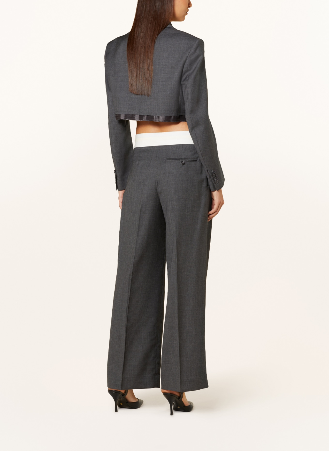 COS Wide leg trousers, Color: GRAY (Image 3)