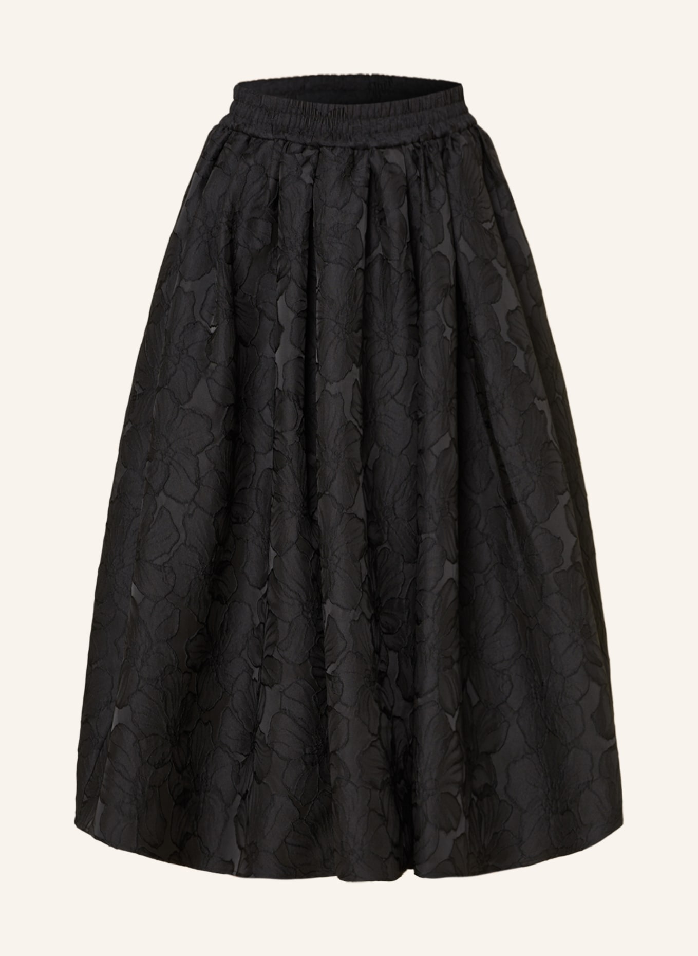 COS Jacquard skirt, Color: BLACK (Image 1)