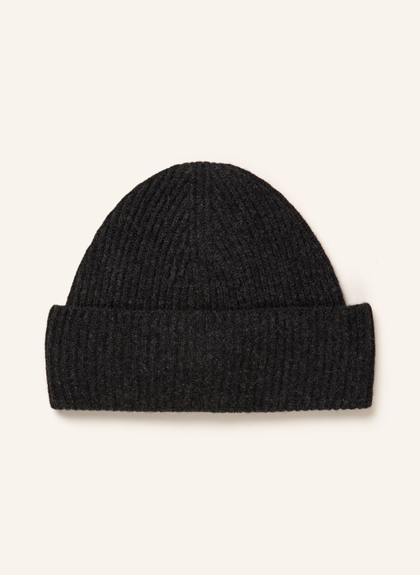 COS Hat made of merino wool, Color: DARK GRAY (Image 1)