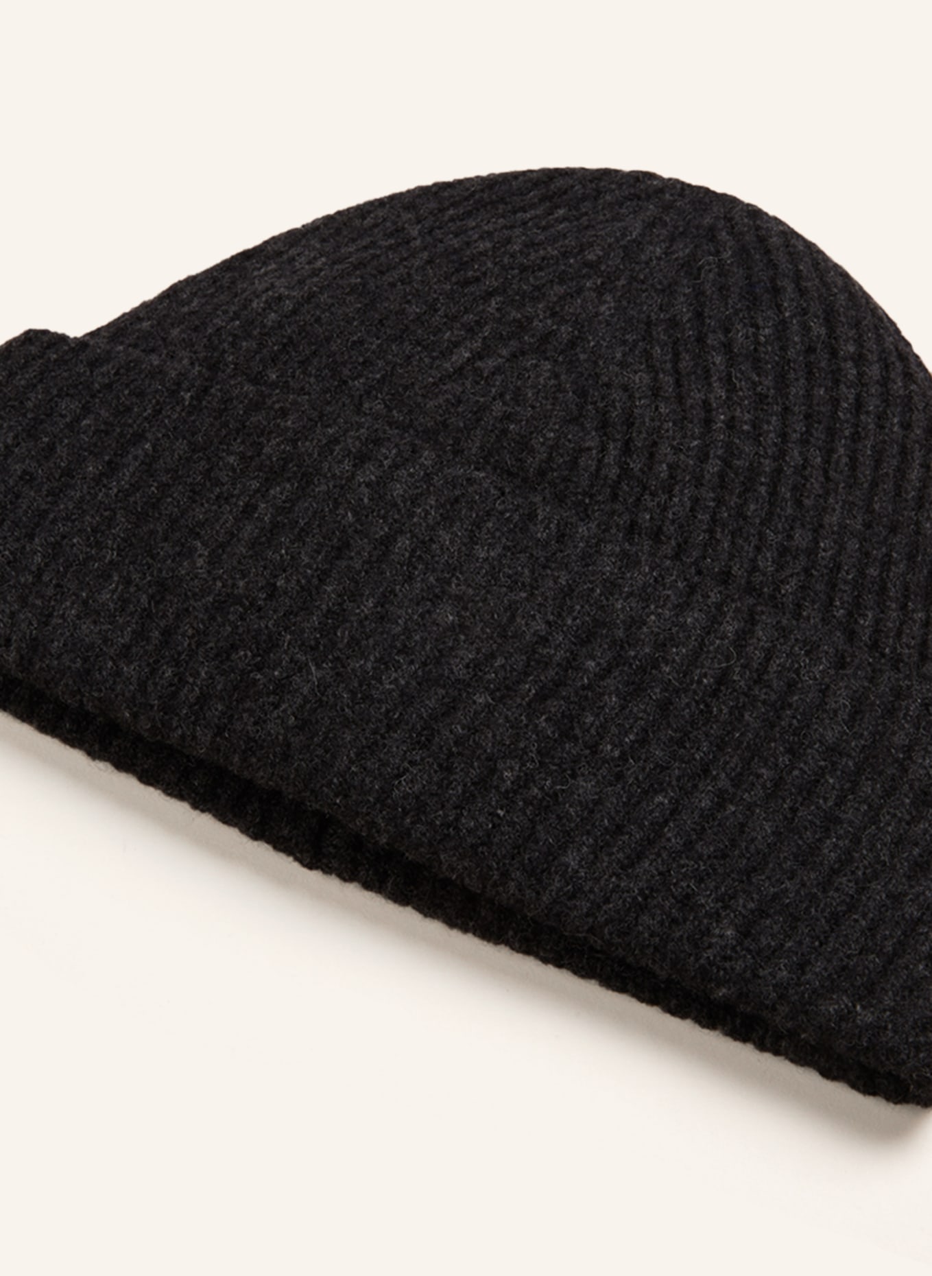 COS Hat made of merino wool, Color: DARK GRAY (Image 2)