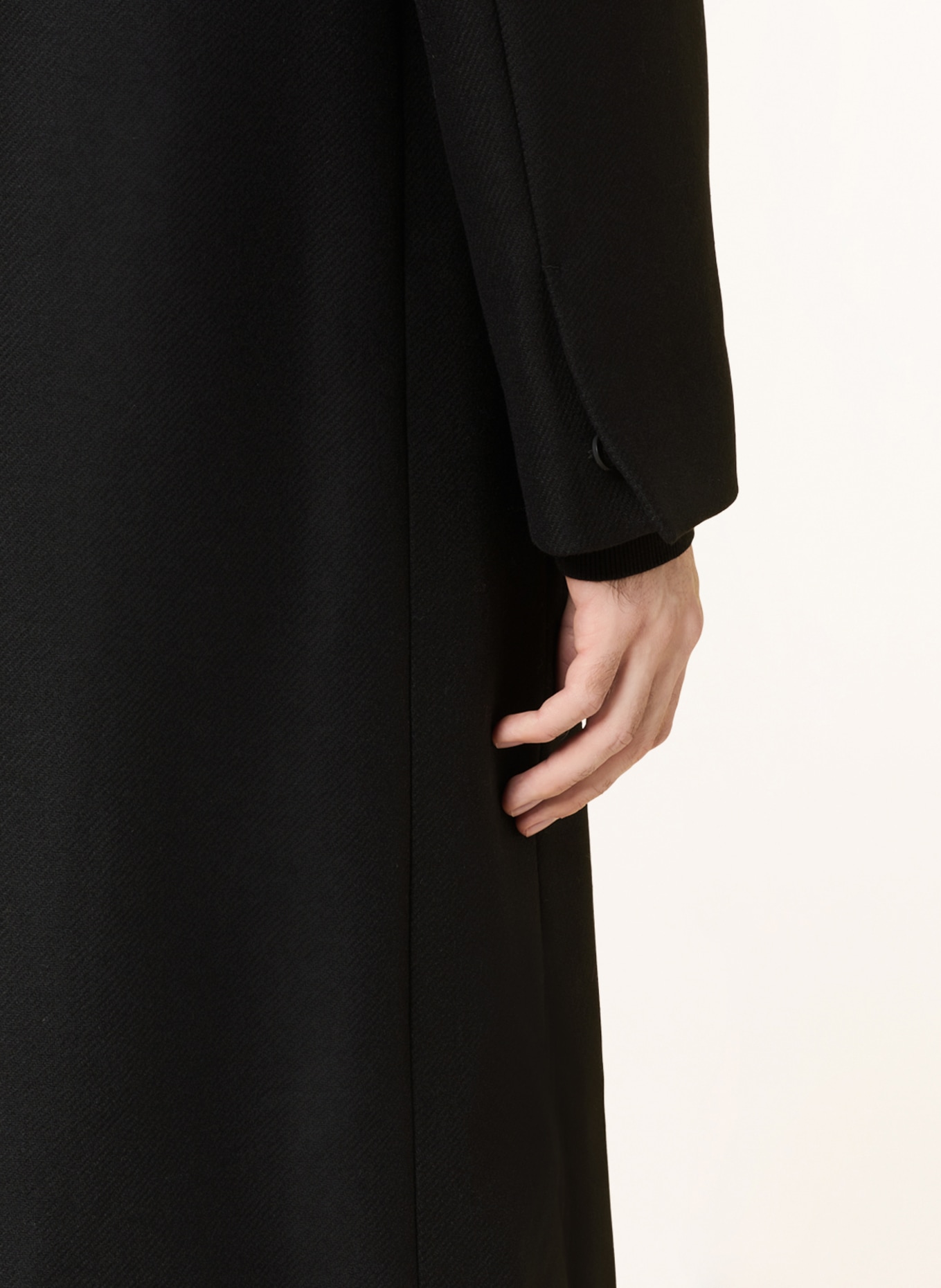COS Wool coat, Color: BLACK (Image 5)