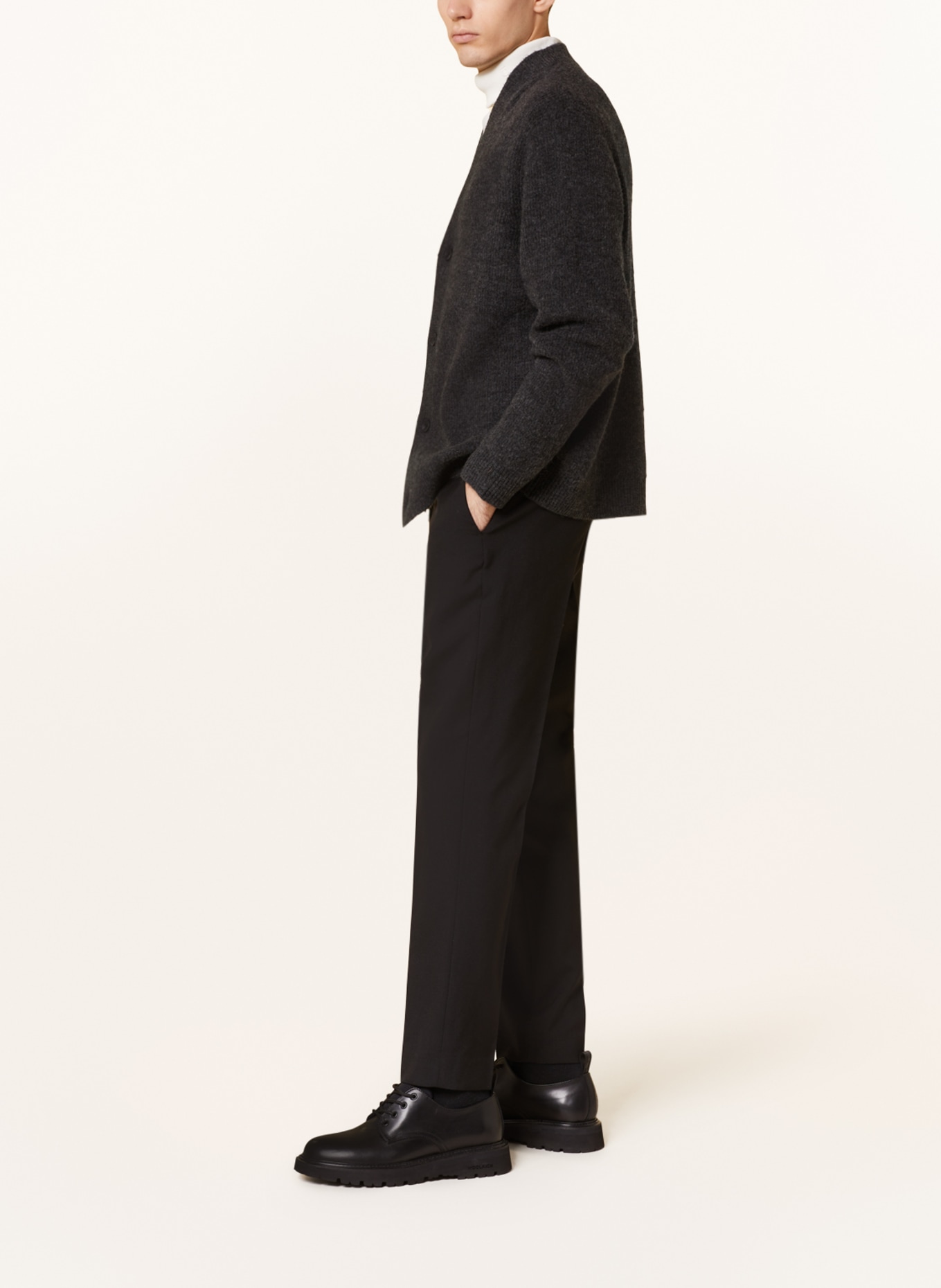 COS Trousers slim fit, Color: BLACK (Image 4)