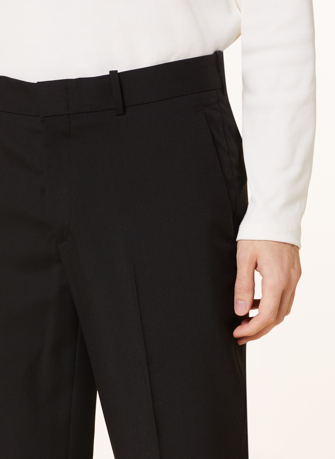 COS Trousers slim fit, Color: BLACK (Image 5)