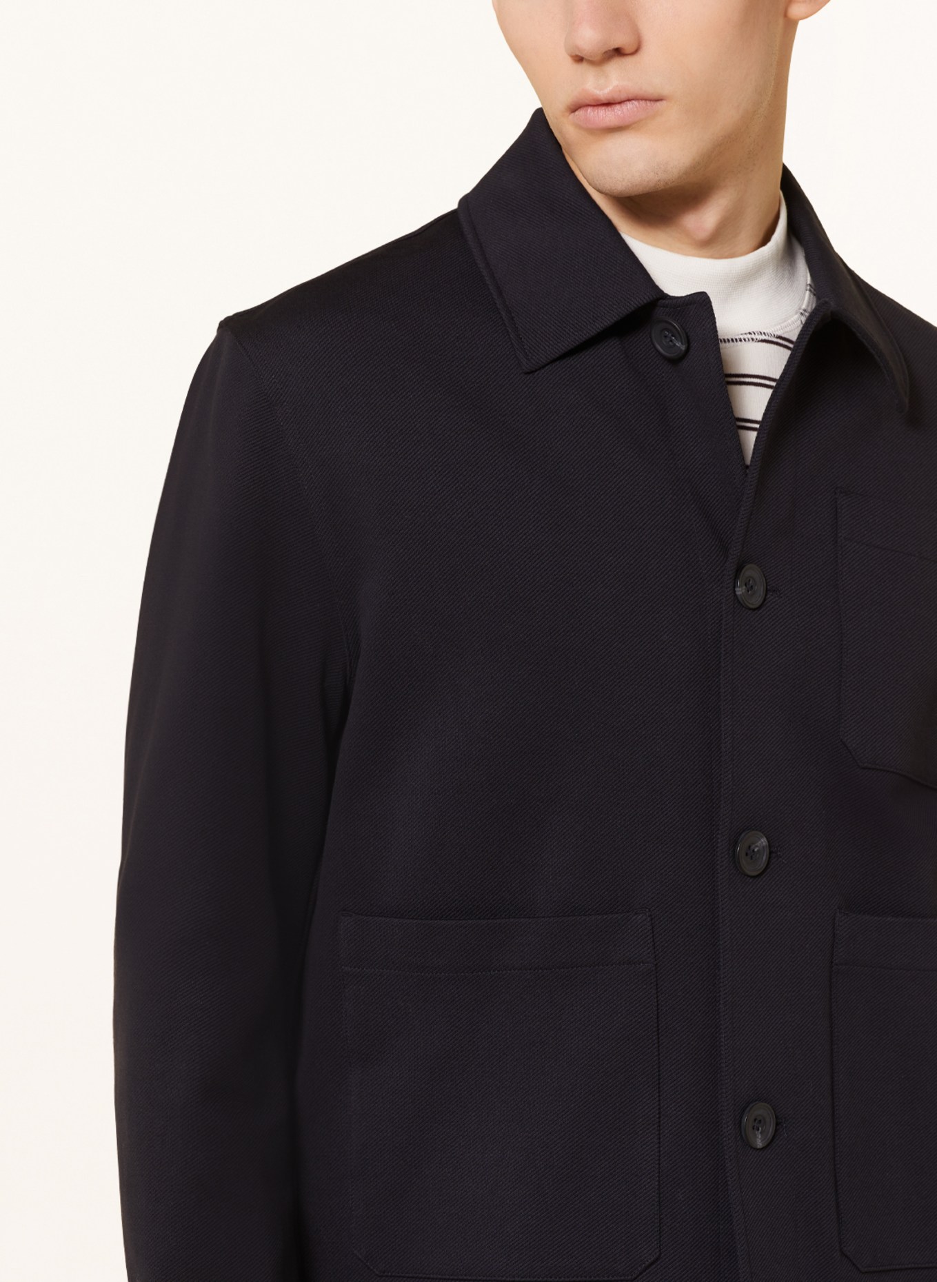 COS Jacket, Color: DARK BLUE (Image 4)