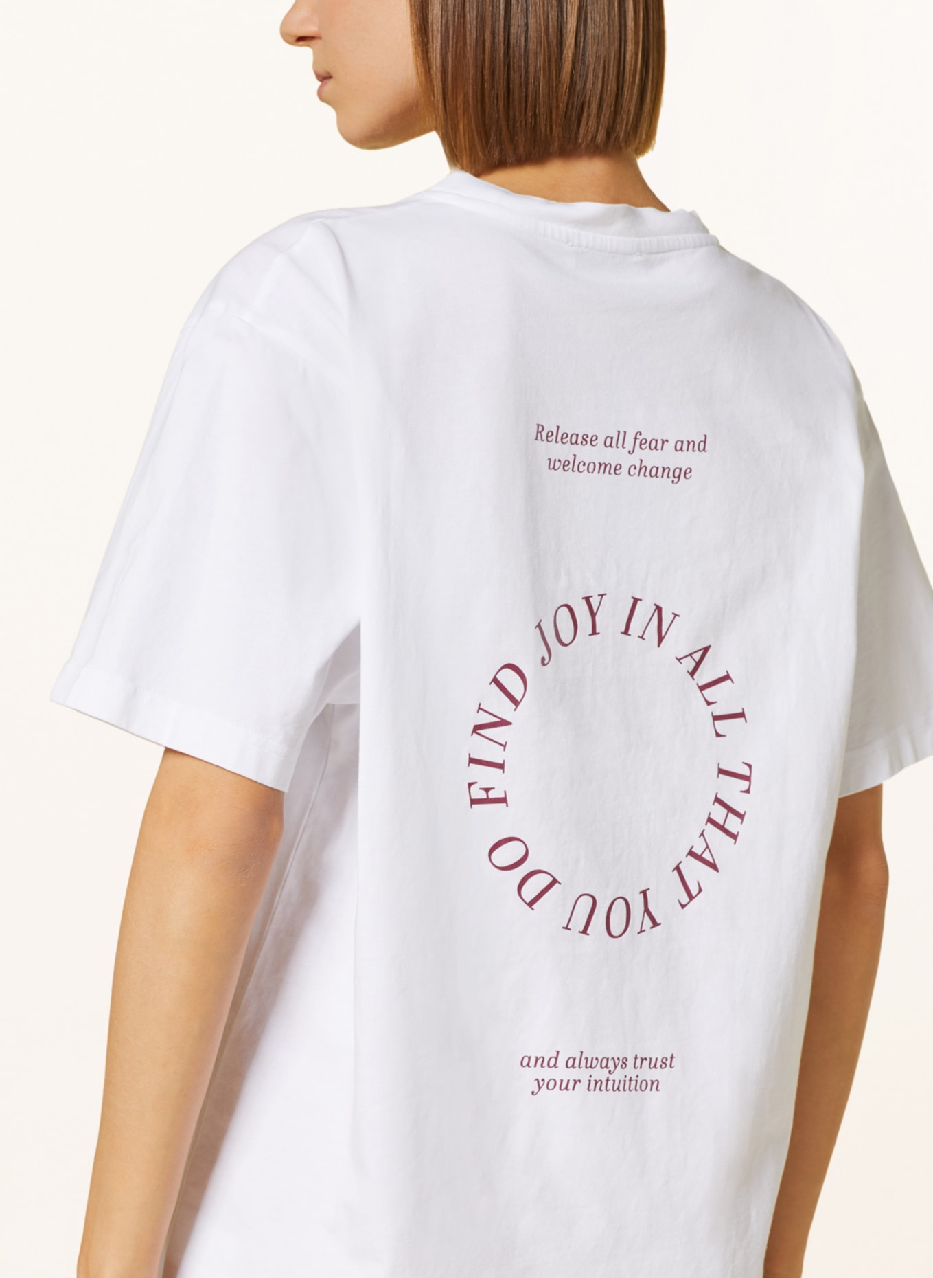 OH APRIL T-Shirt FIND JOY, Farbe: WEISS (Bild 4)