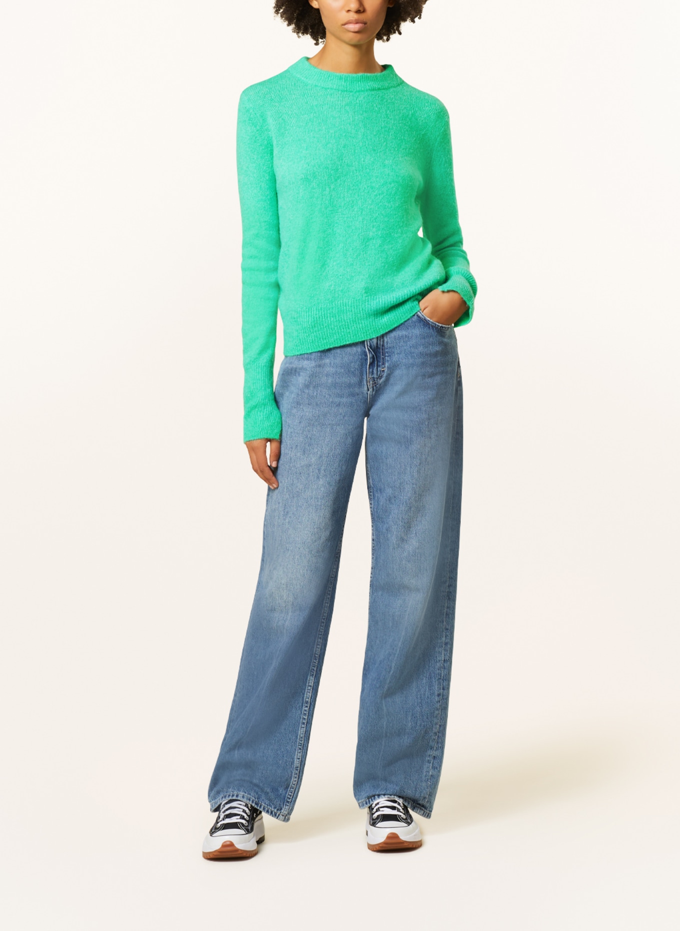 OPUS Sweater PUNOMBA, Color: LIGHT GREEN (Image 2)