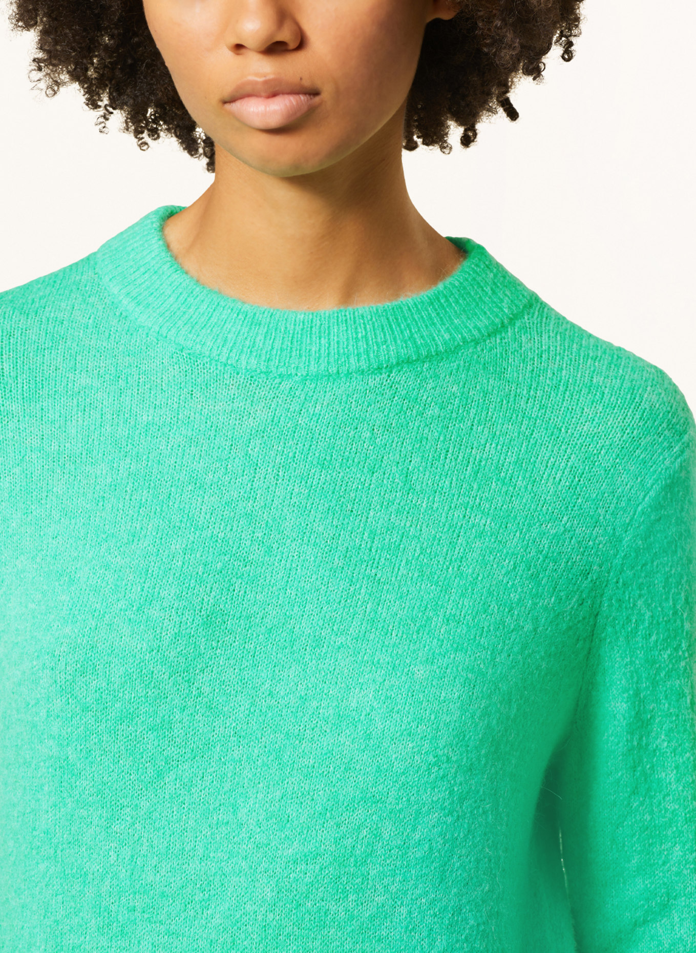 OPUS Sweter PUNOMBA, Kolor: JASNOZIELONY (Obrazek 5)