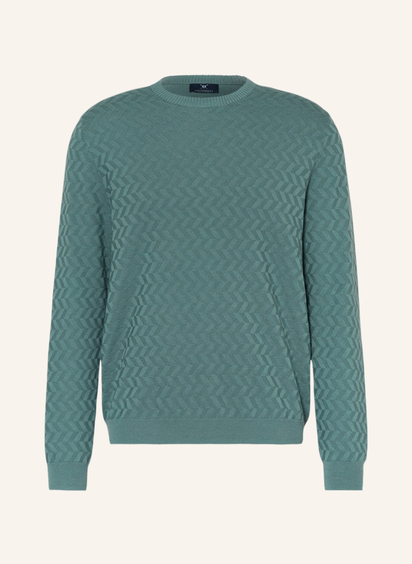 STROKESMAN'S Pullover, Farbe: PETROL (Bild 1)