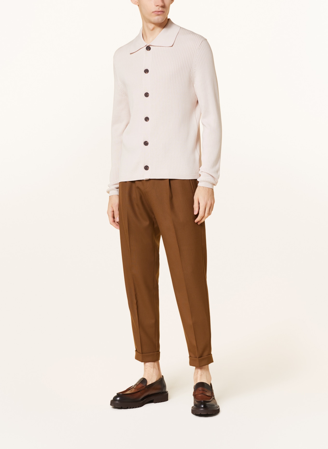 STROKESMAN'S Strickjacke: CREME