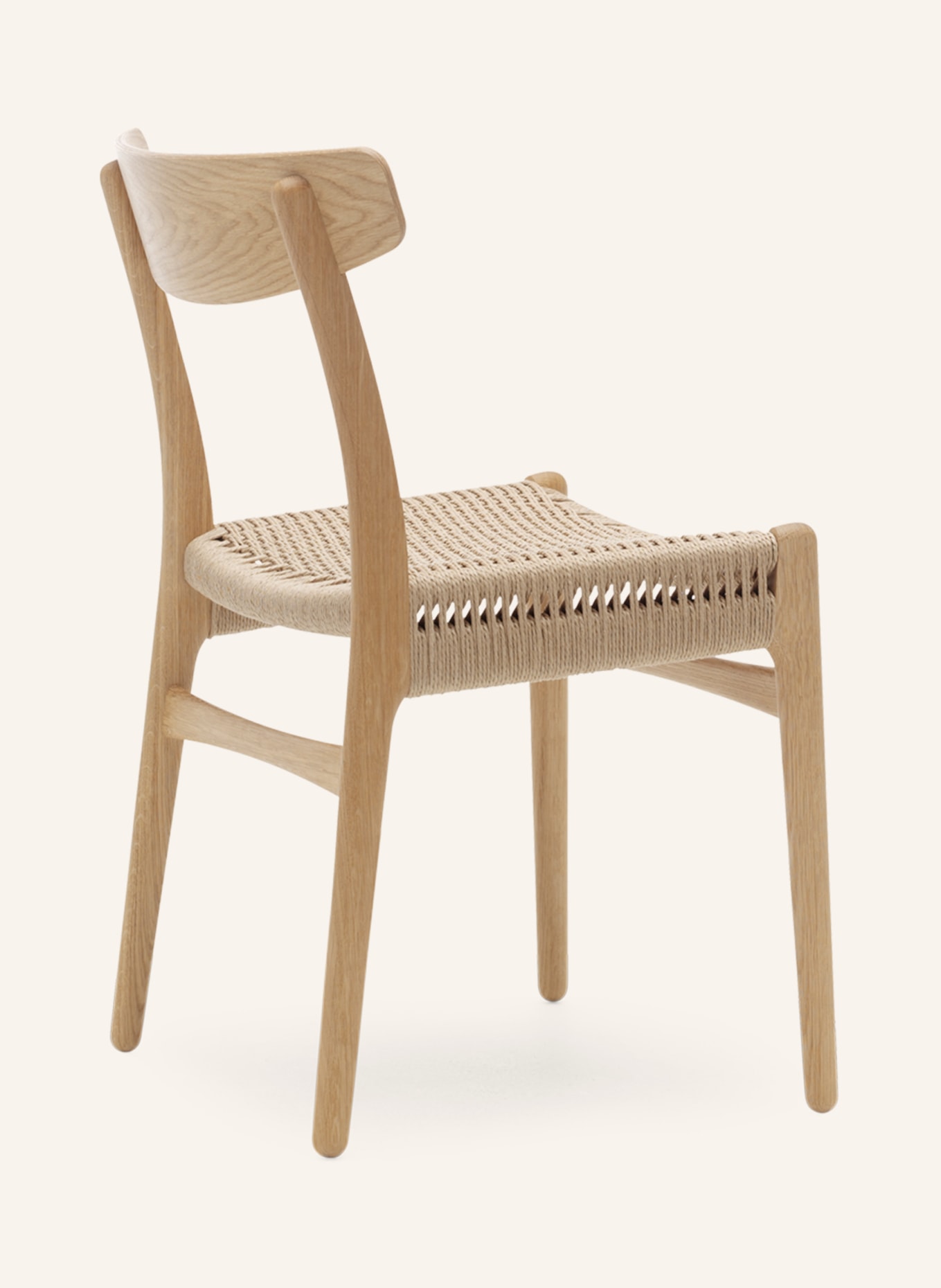 CARL HANSEN AND SØN Stuhl CH23: HELLBRAUN