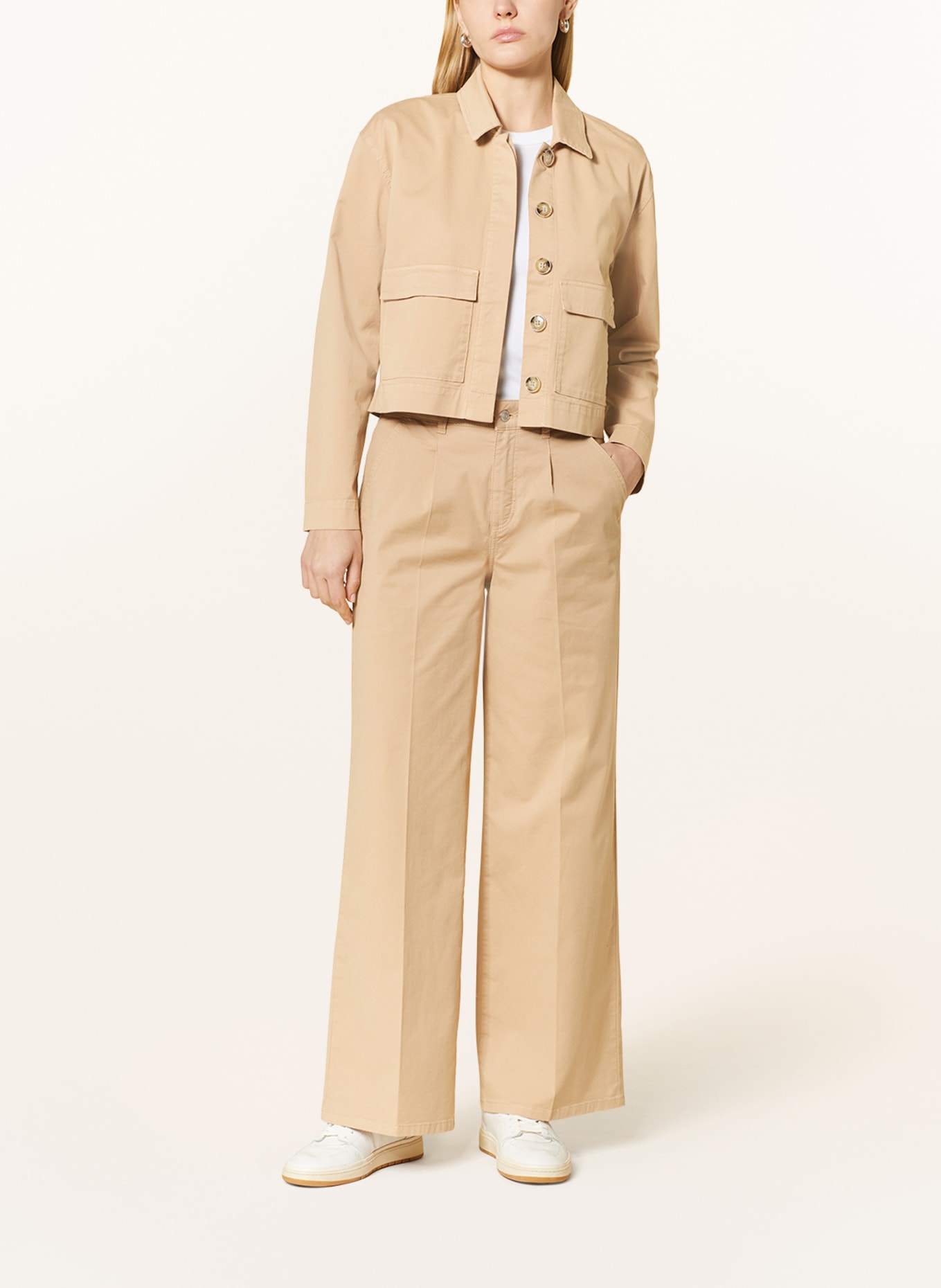 comma casual identity Trousers, Color: CAMEL (Image 2)