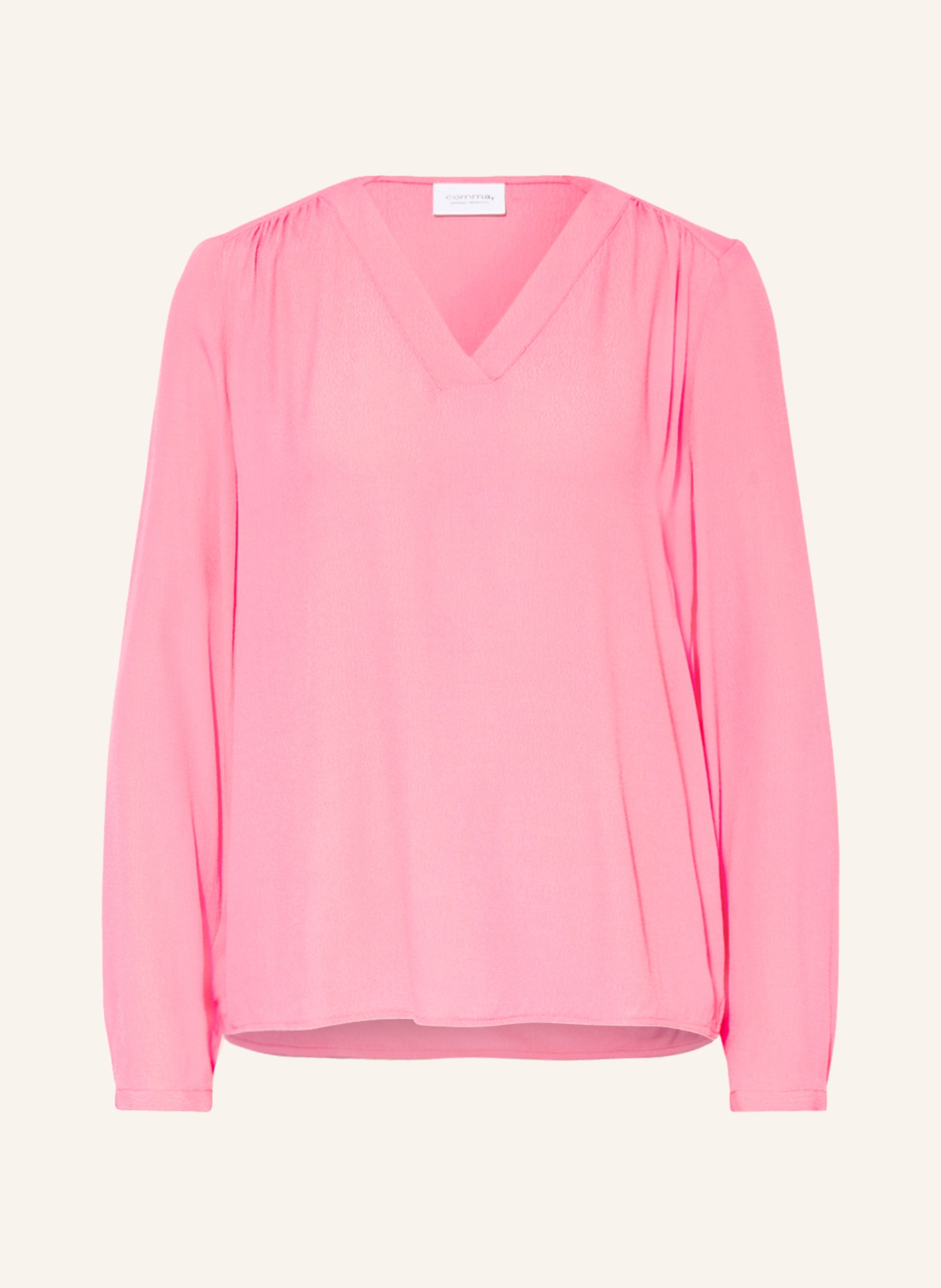 comma casual identity Shirt blouse, Color: PINK (Image 1)