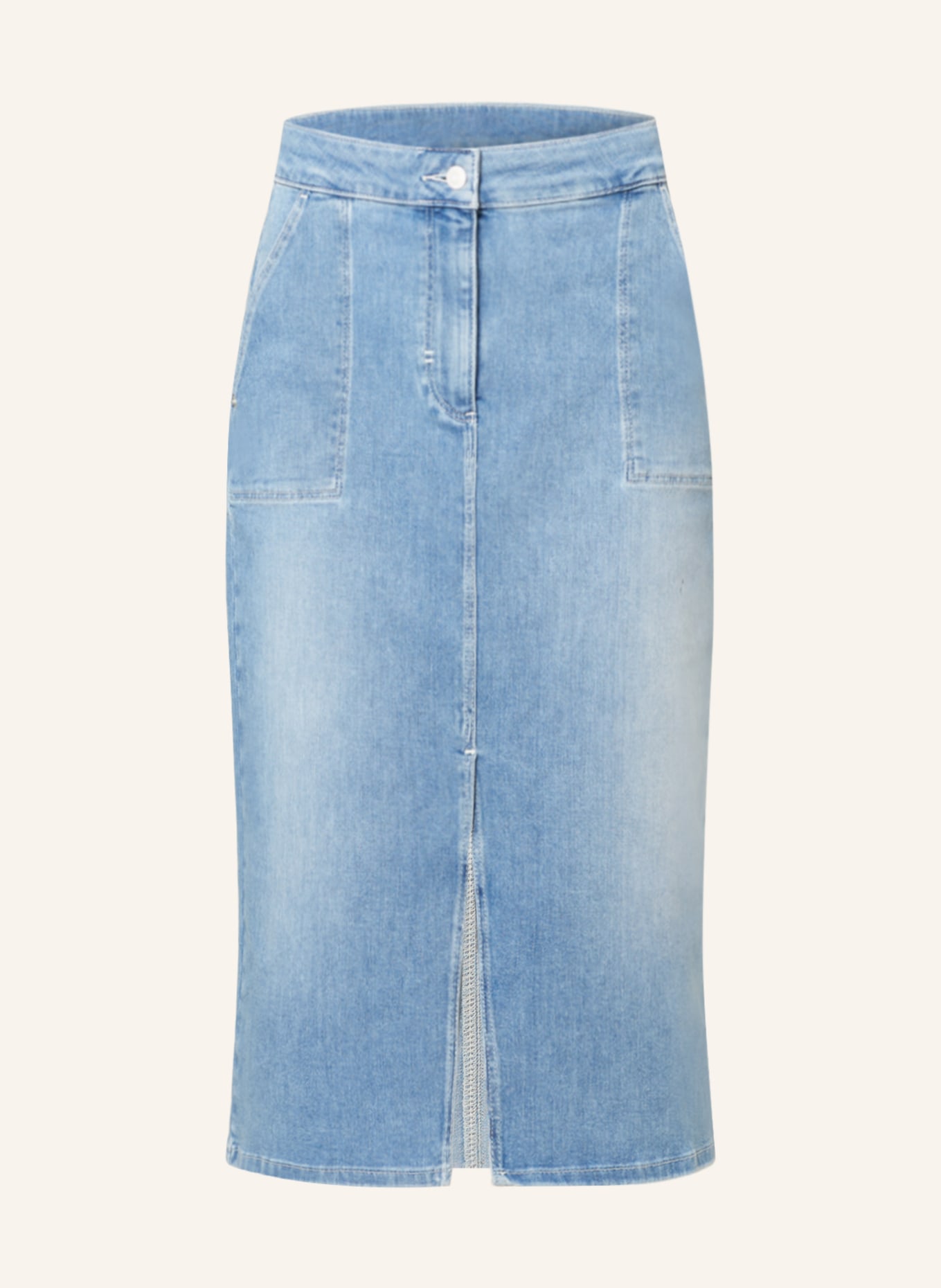 comma casual identity Spódnica jeansowa, Kolor: 53Z3 BLUE (Obrazek 1)