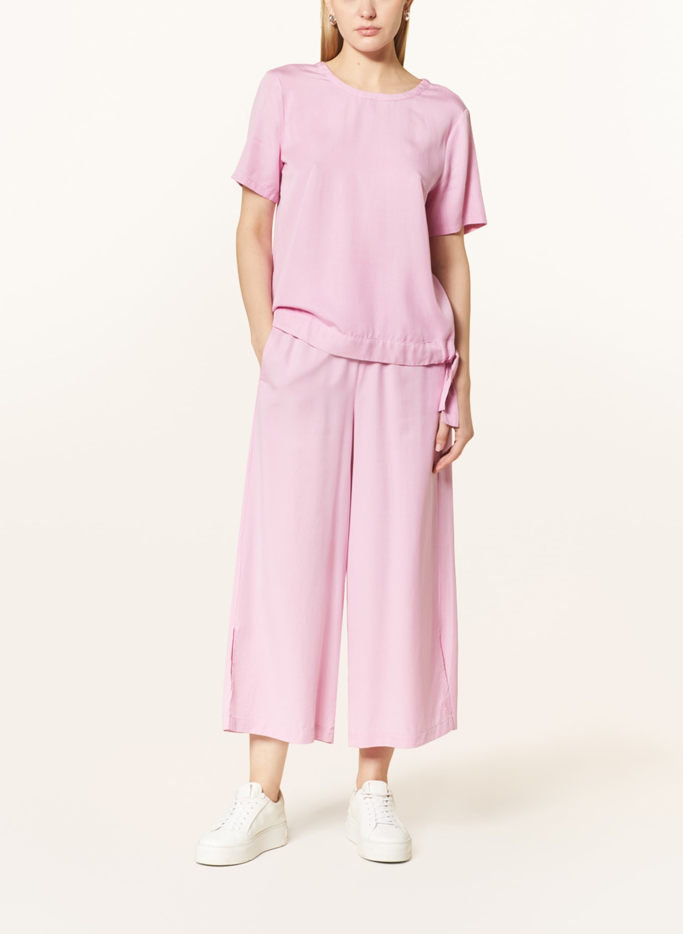 comma casual identity Culottes, Color: PINK (Image 2)