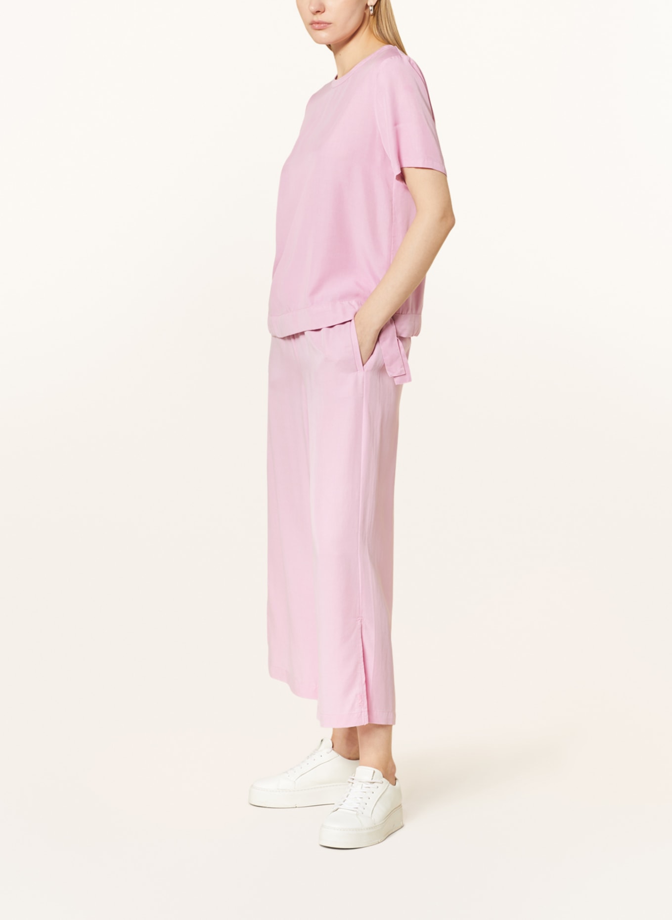 comma casual identity Culottes, Color: PINK (Image 4)