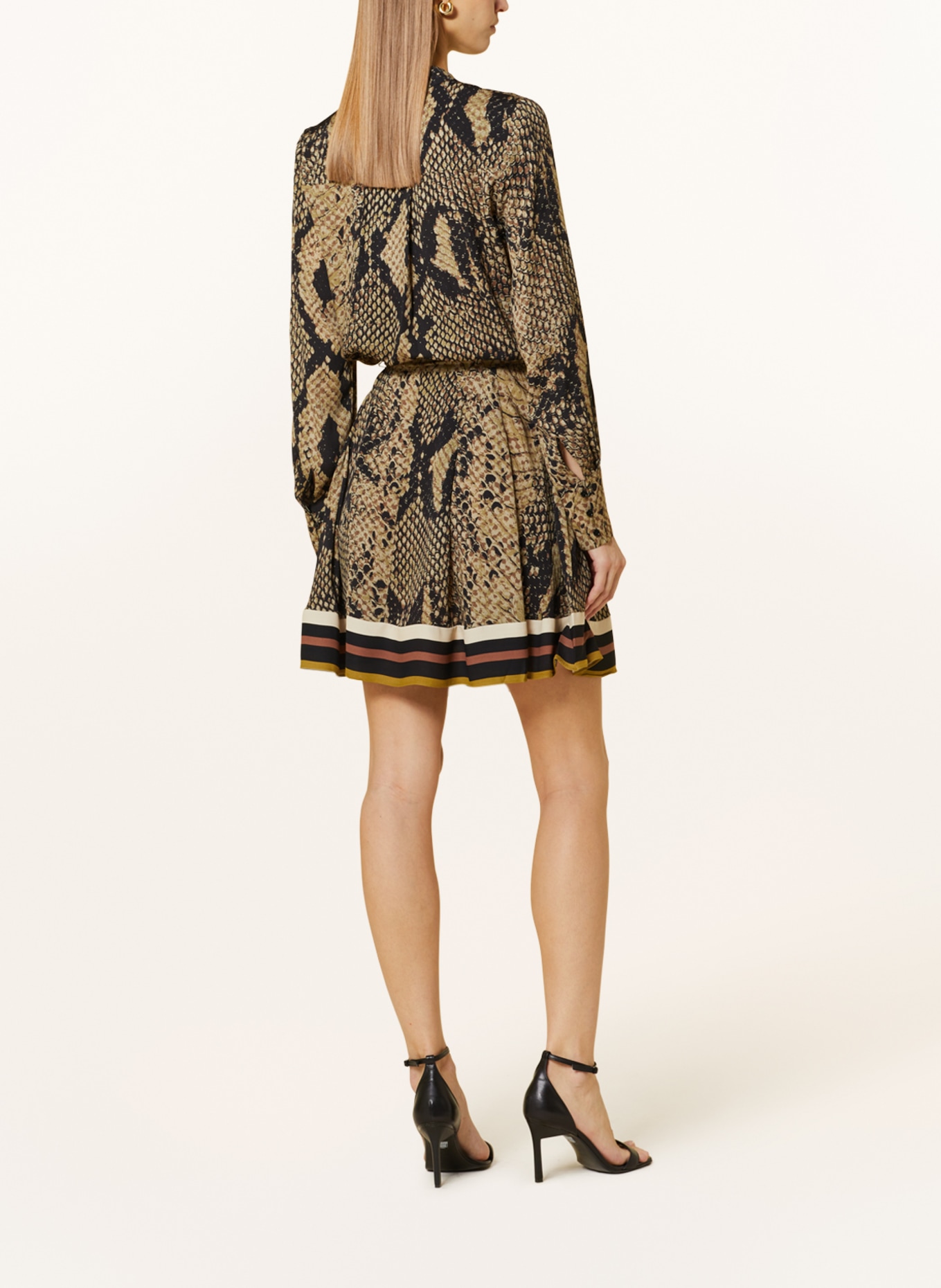 Reiss olive cheap dress