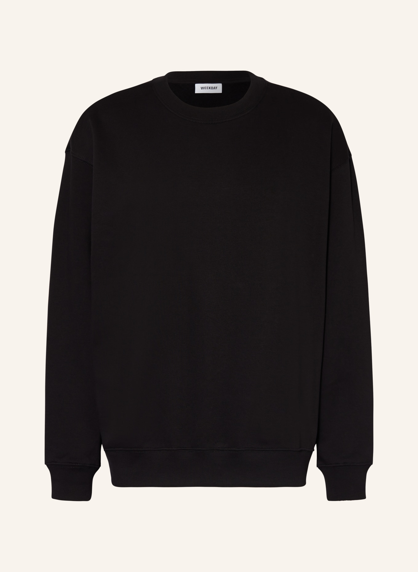 WEEKDAY Sweatshirt, Color: BLACK (Image 1)