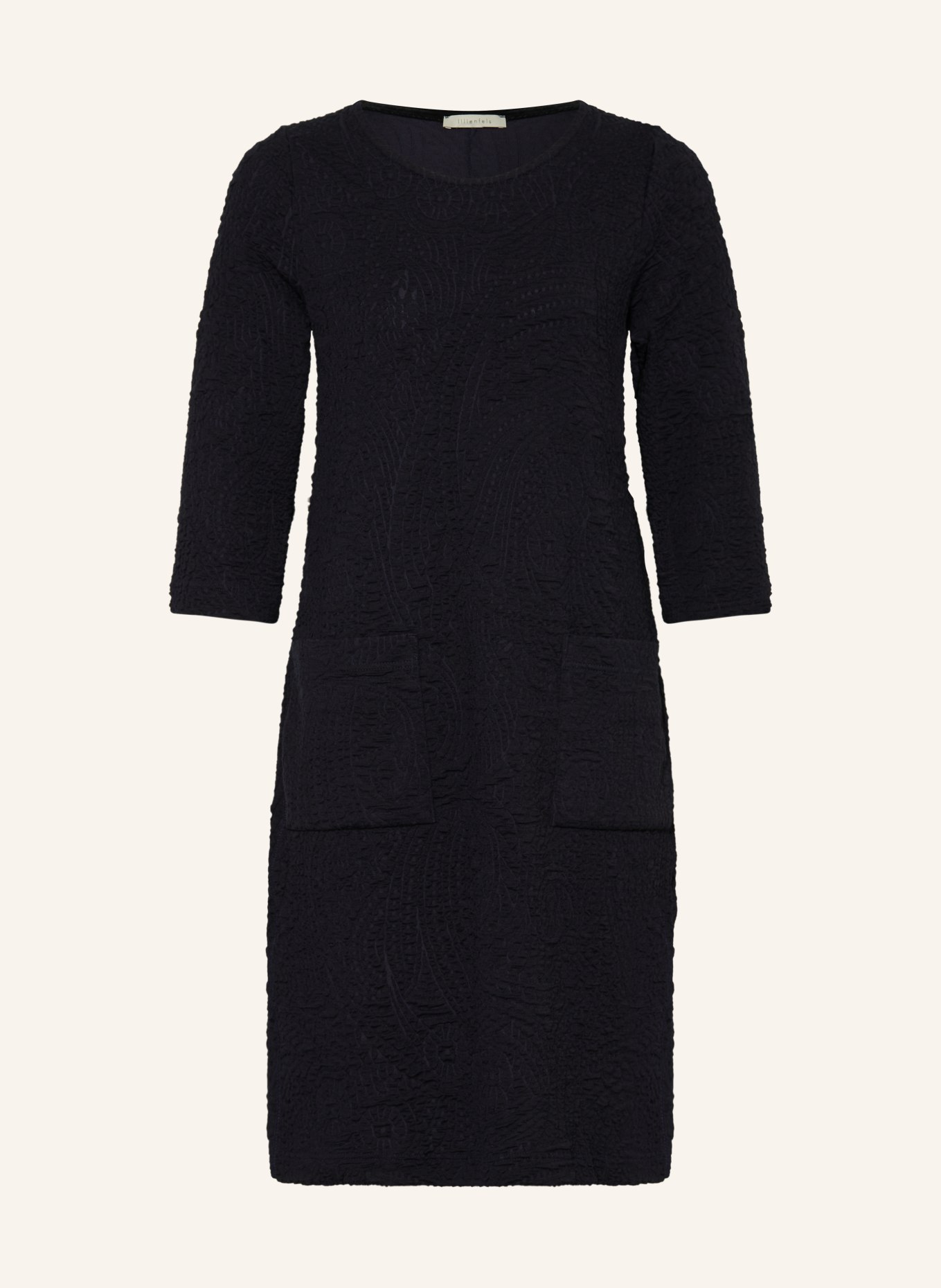 lilienfels Dress with 3/4 sleeves, Color: DARK BLUE (Image 1)