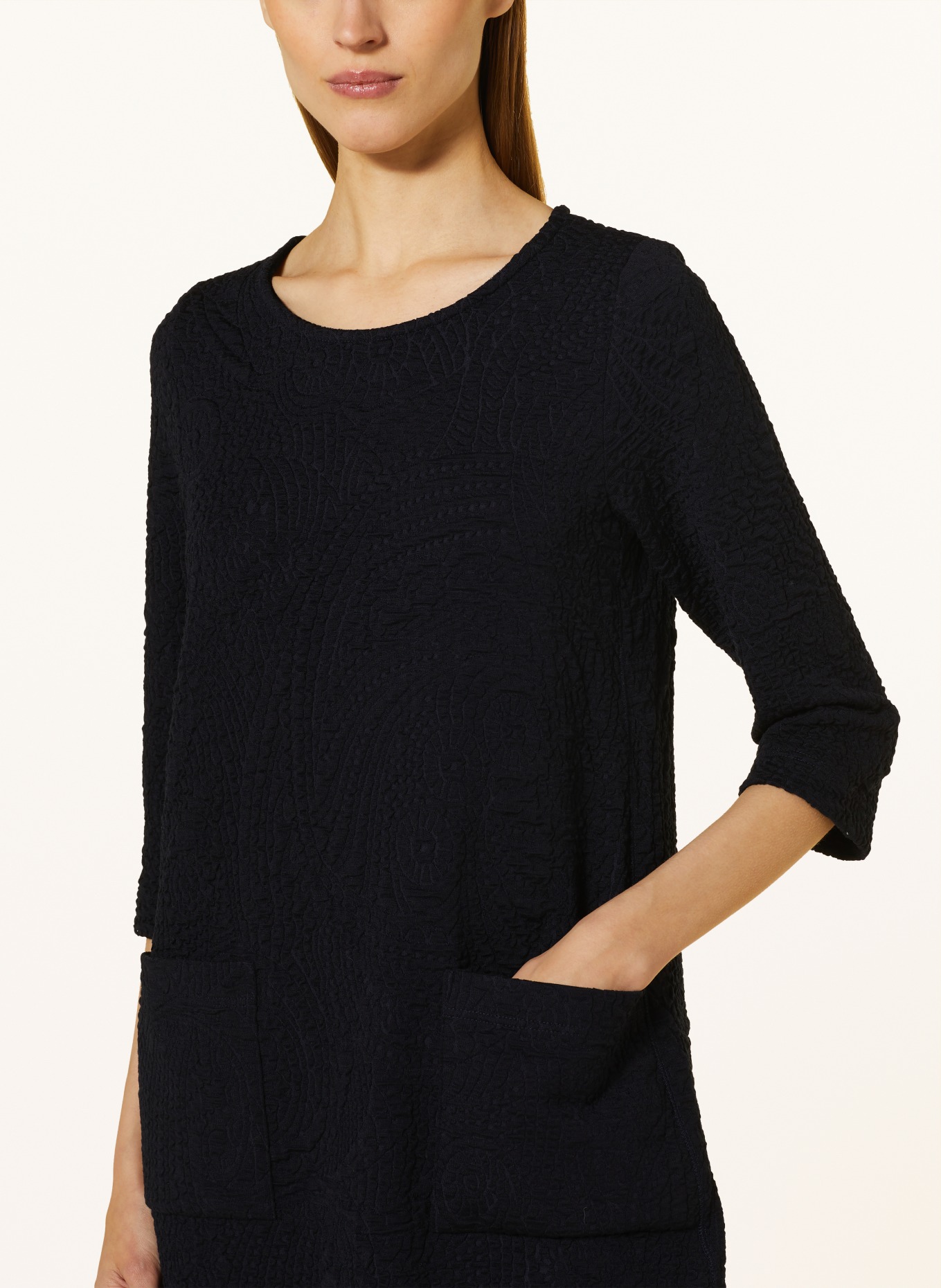 lilienfels Dress with 3/4 sleeves, Color: DARK BLUE (Image 4)