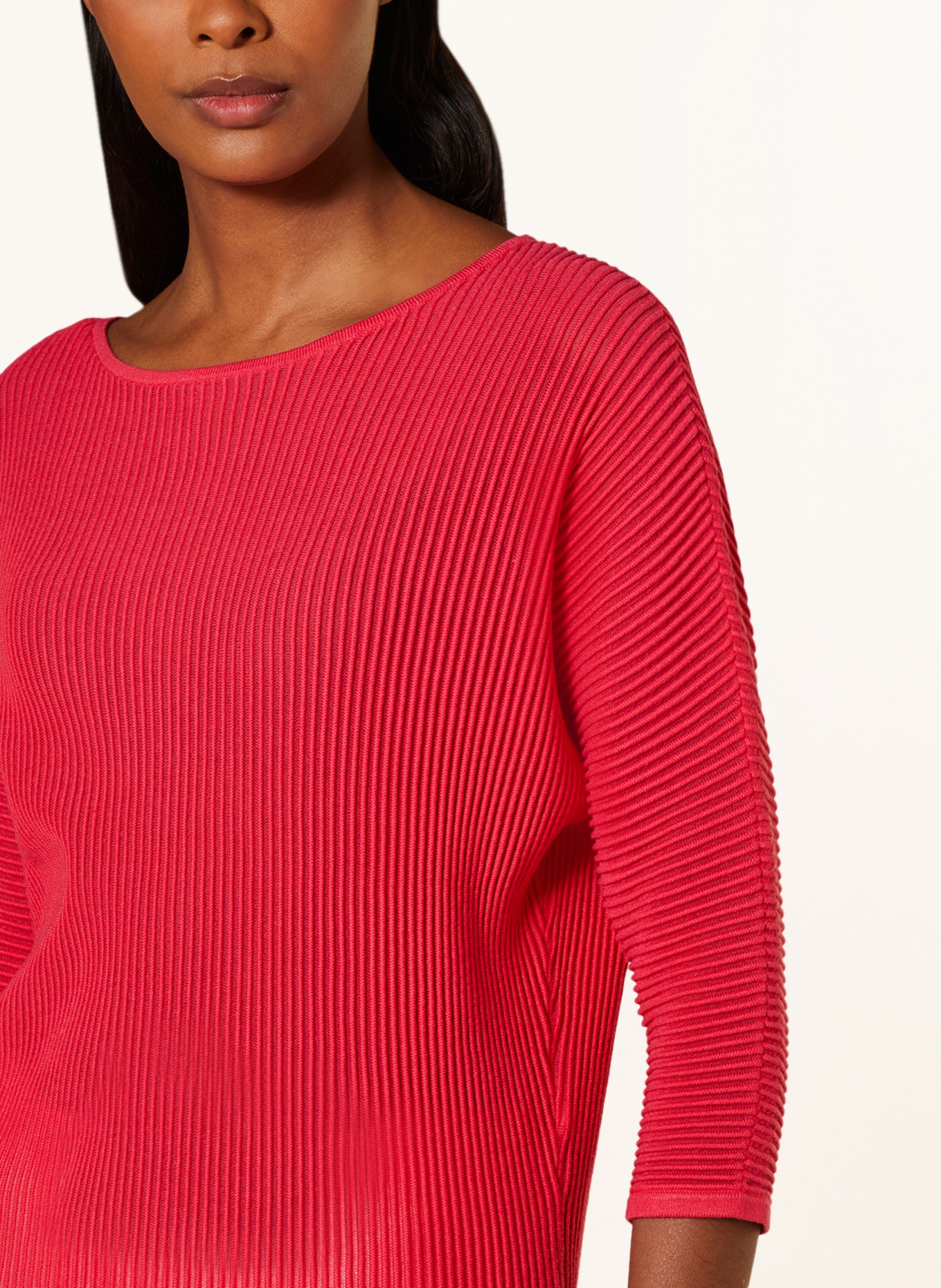 s.Oliver BLACK LABEL Sweater with 3/4 sleeves, Color: PINK (Image 4)