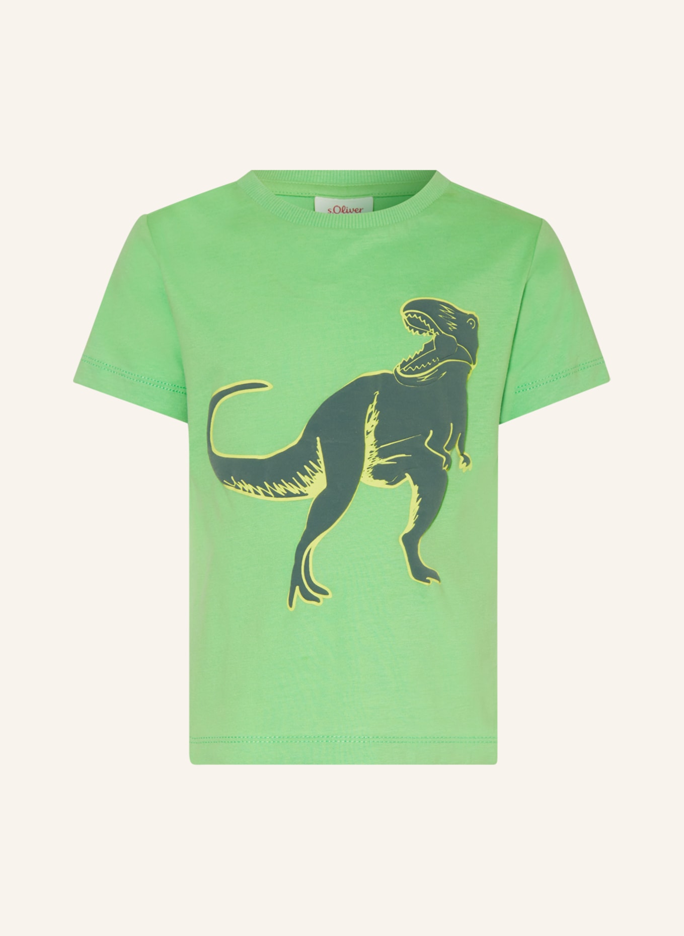 s.Oliver RED T-Shirt: HELLGRÜN