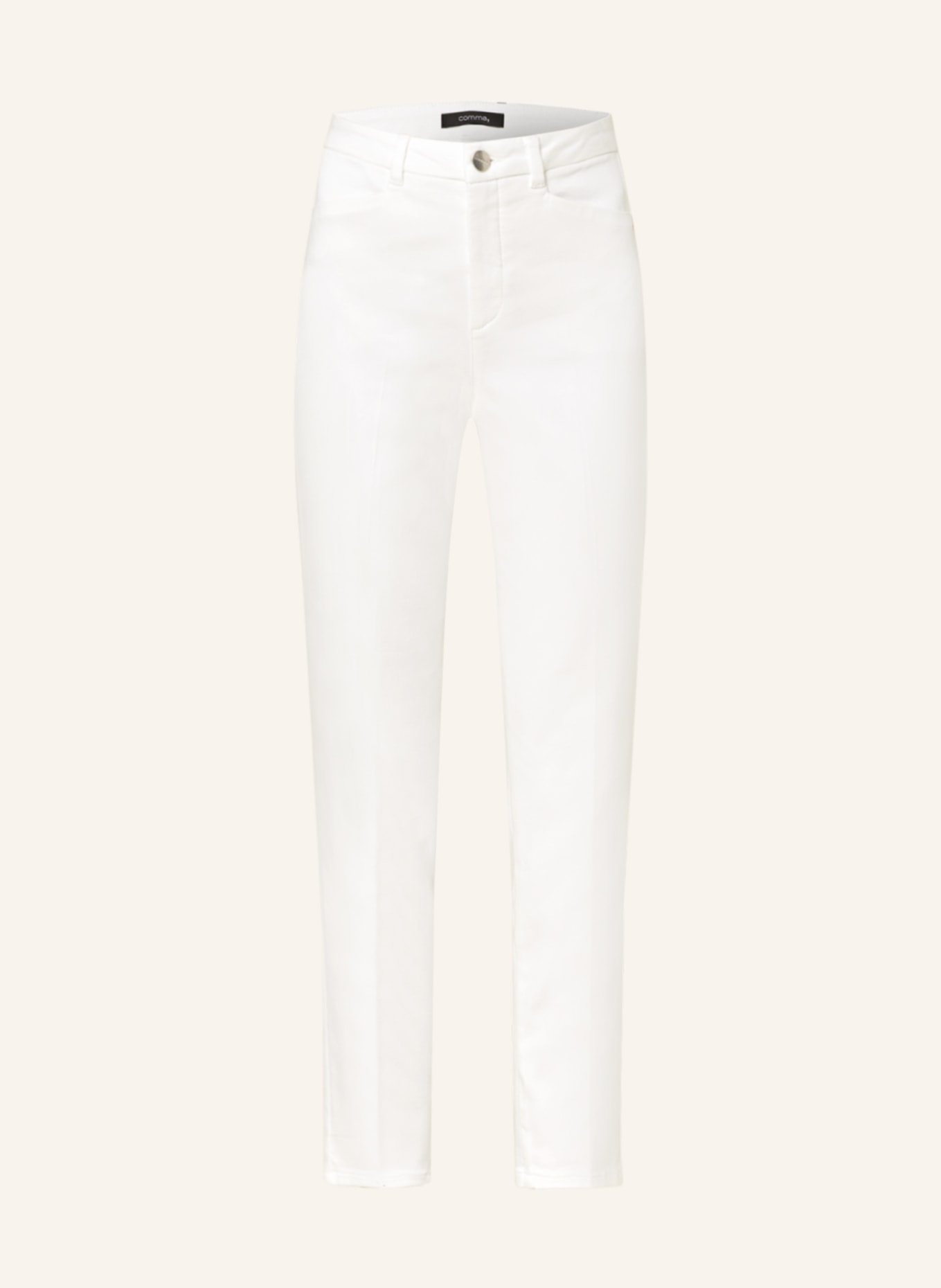comma Trousers, Color: WHITE (Image 1)
