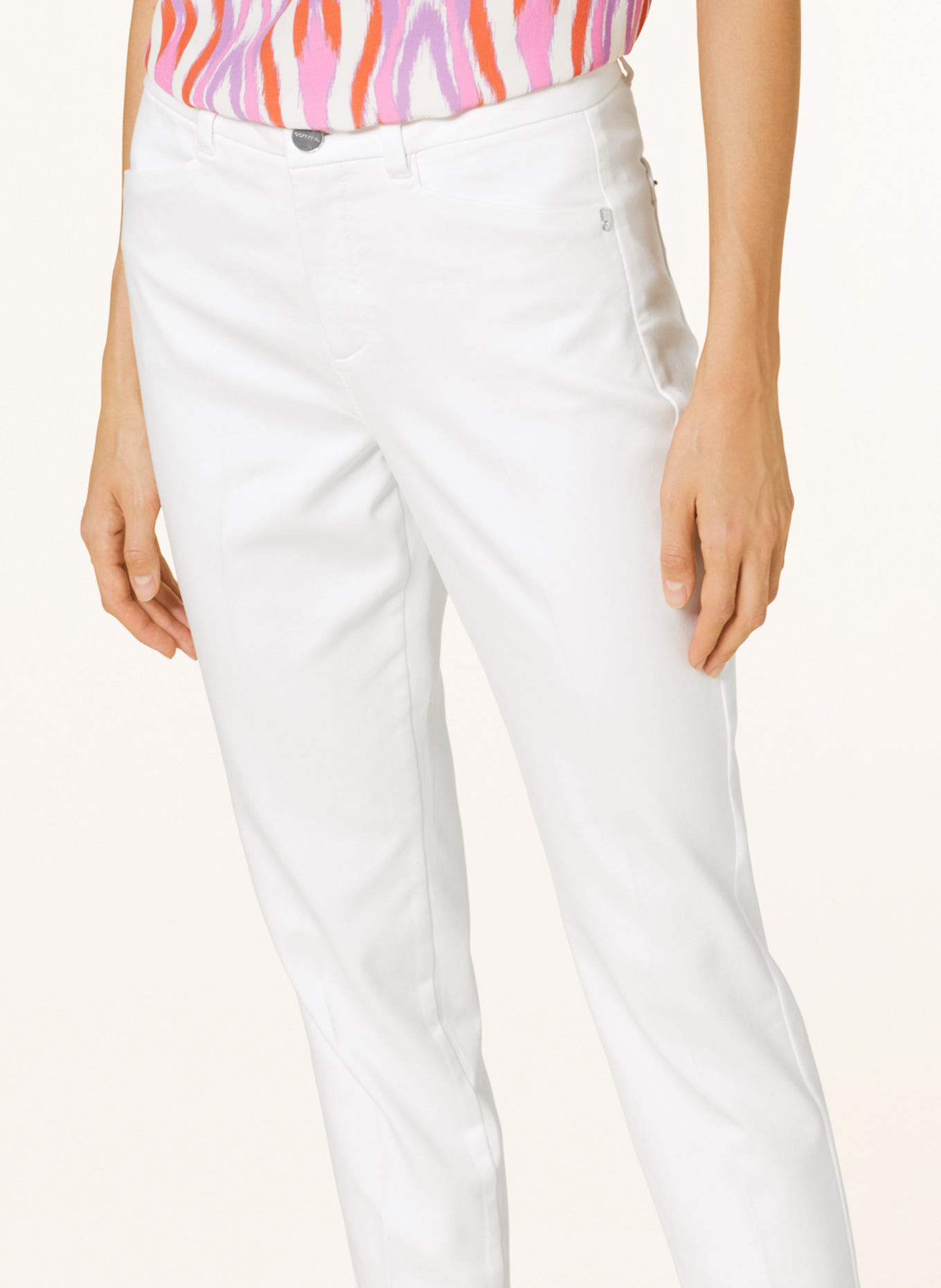 comma Trousers, Color: WHITE (Image 5)