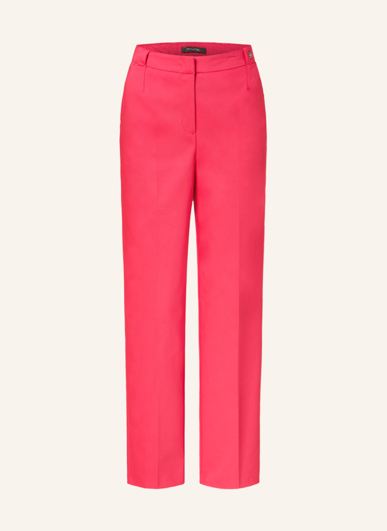 comma Wide leg trousers, Color: PINK (Image 1)