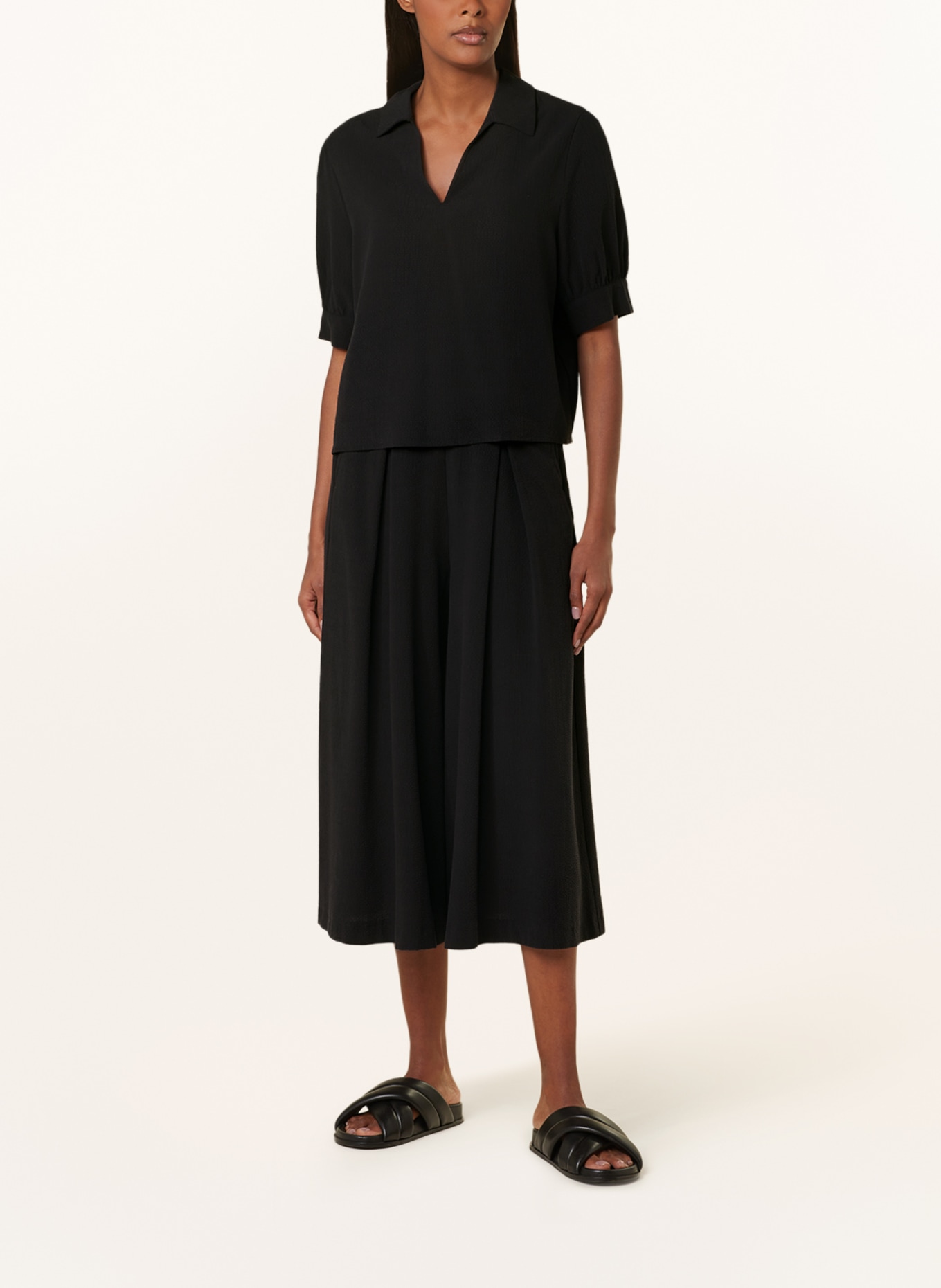 s.Oliver BLACK LABEL Culottes, Color: BLACK (Image 2)