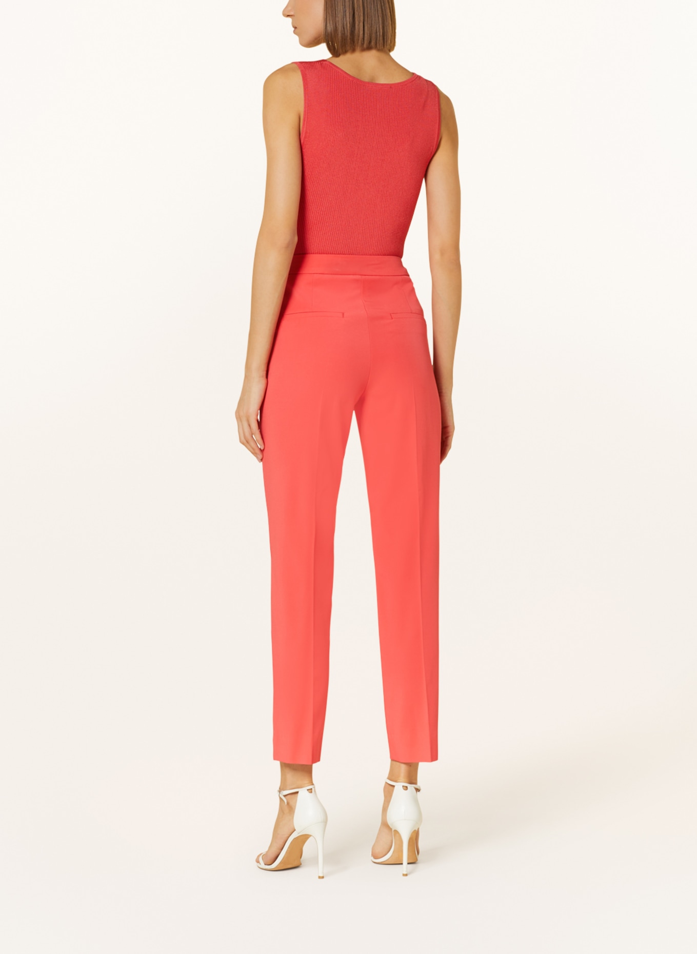 comma Trousers, Color: RED (Image 3)