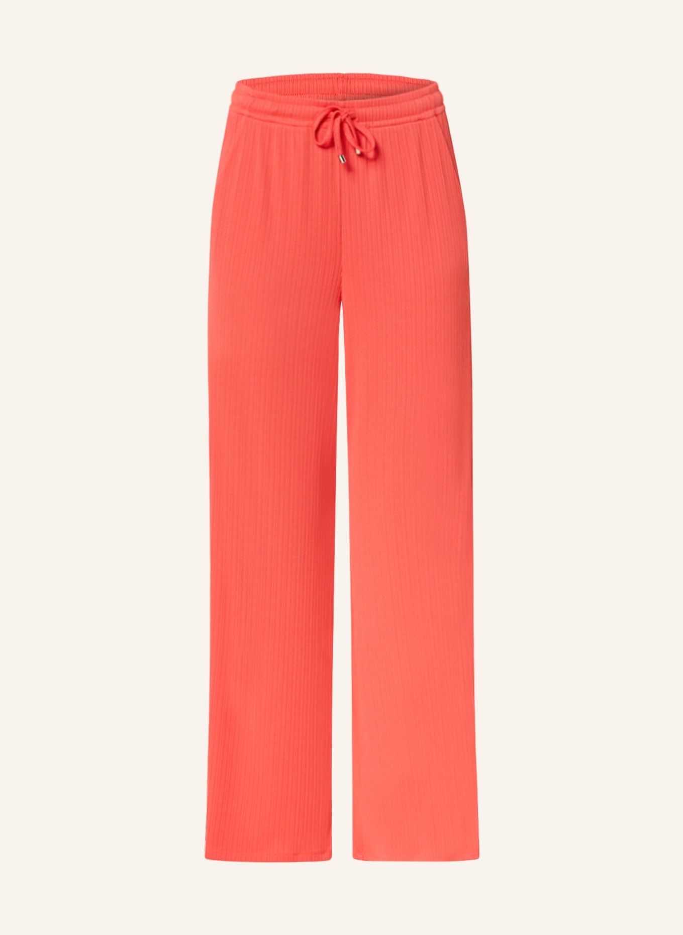 comma Wide leg trousers, Color: LIGHT RED (Image 1)
