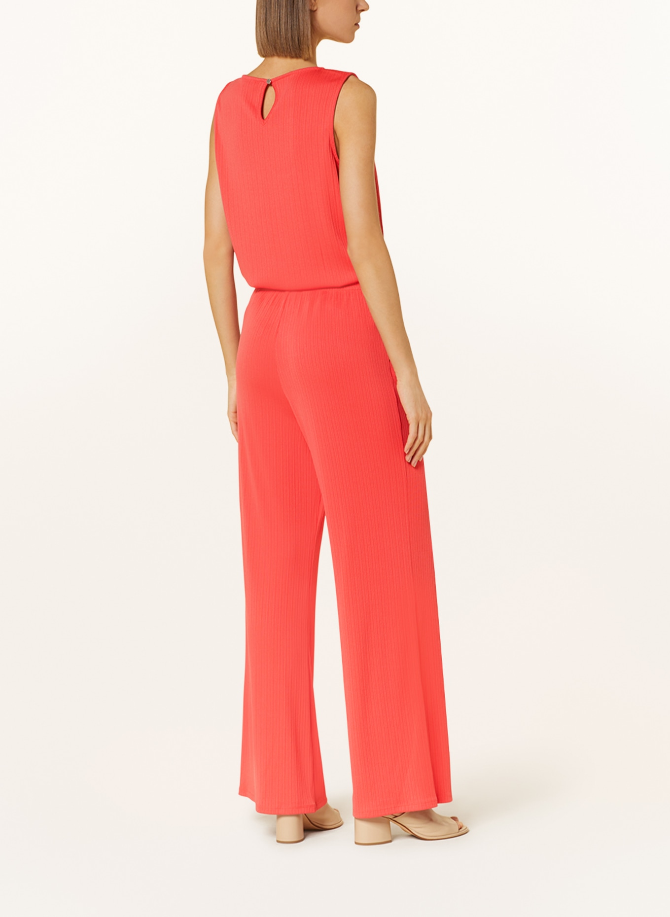 comma Wide leg trousers, Color: LIGHT RED (Image 3)