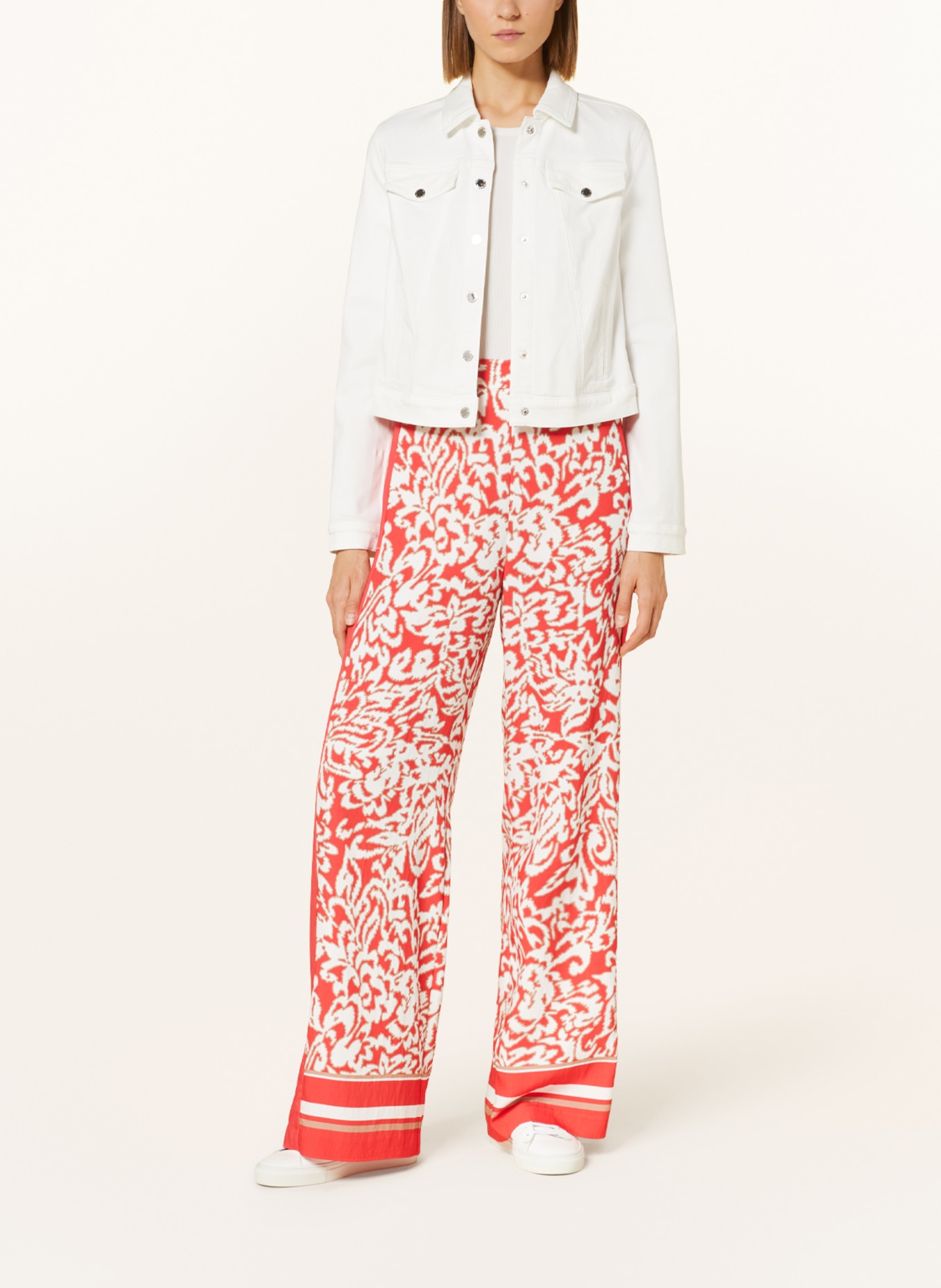 comma Denim jacket, Color: WHITE (Image 2)