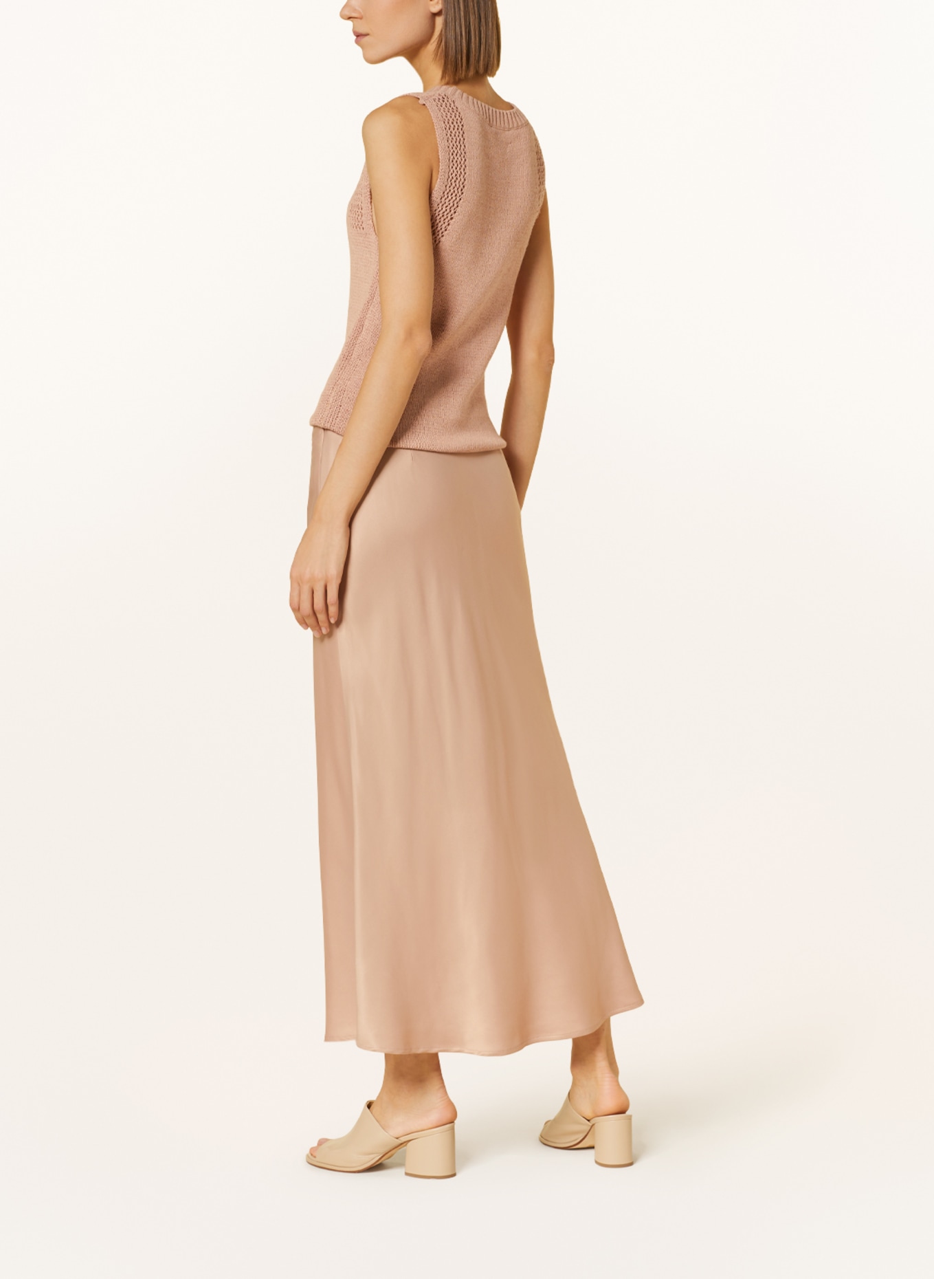 comma Saténová sukně, Barva: BÉŽOVÁ (Obrázek 3)
