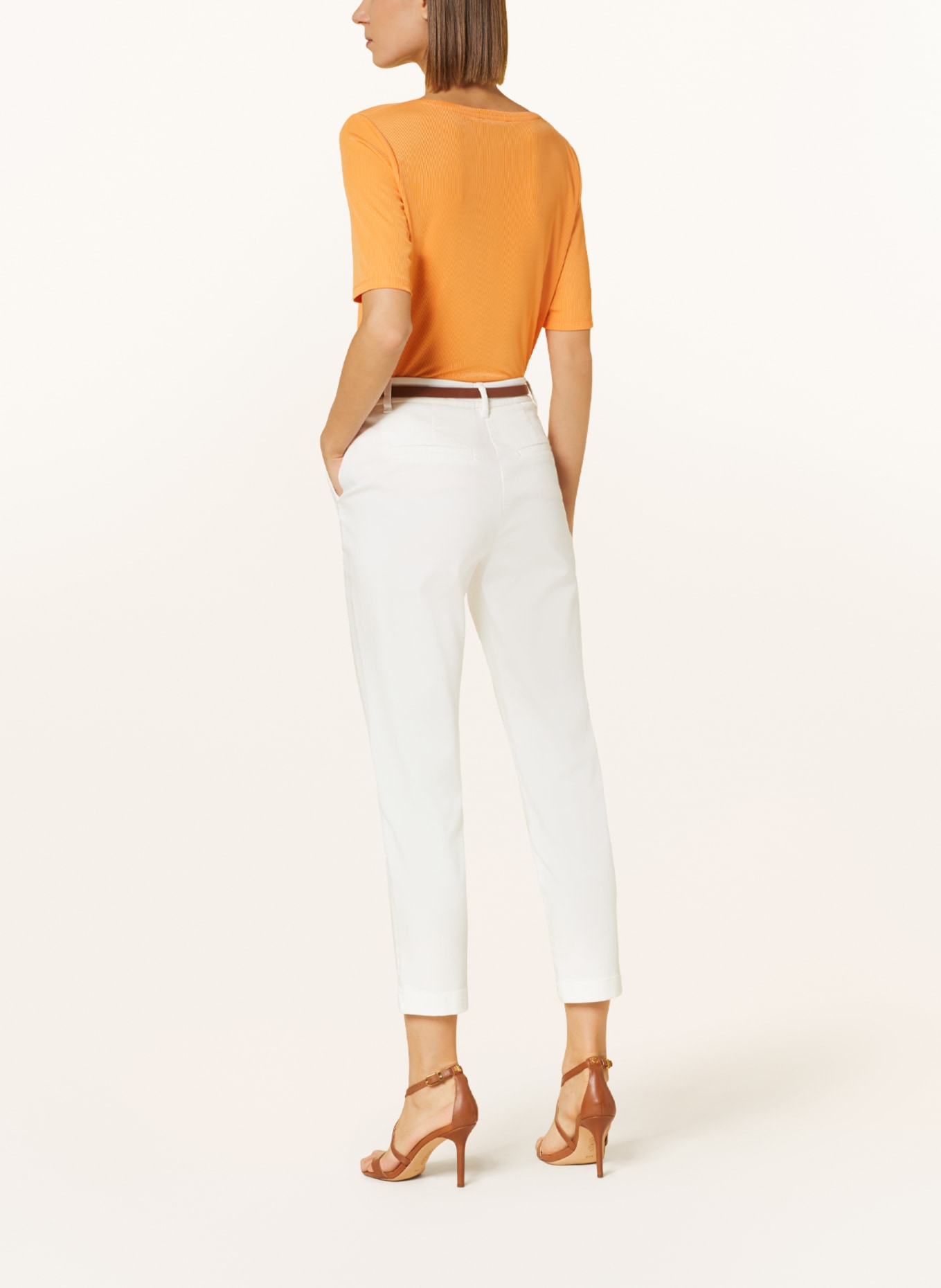 comma Chinos, Color: WHITE (Image 3)