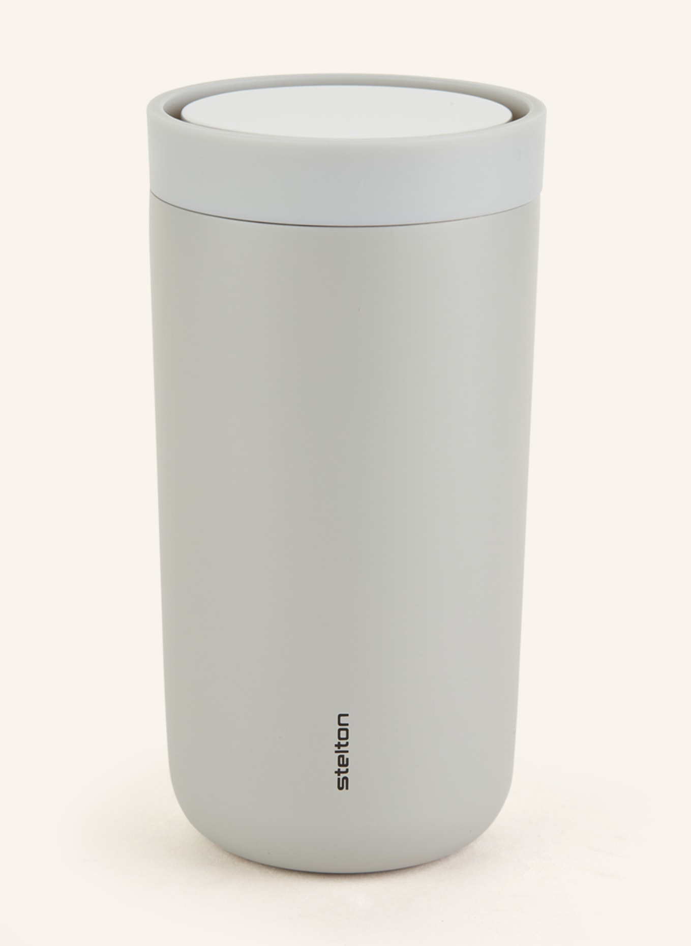 stelton Thermos mug TO GO CLICK, Color: LIGHT GRAY (Image 1)