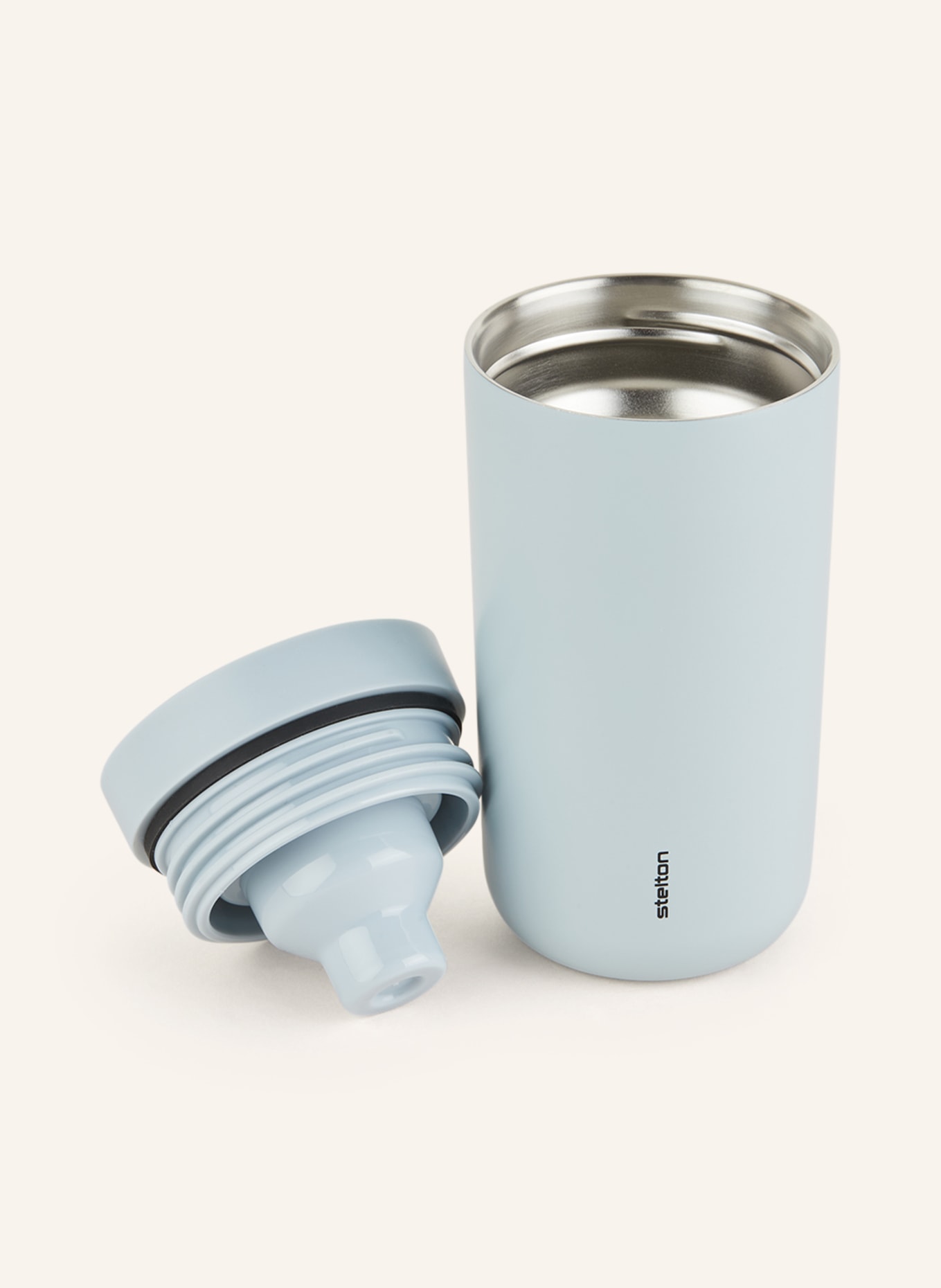 stelton Thermobecher TO GO CLICK: HELLBLAU