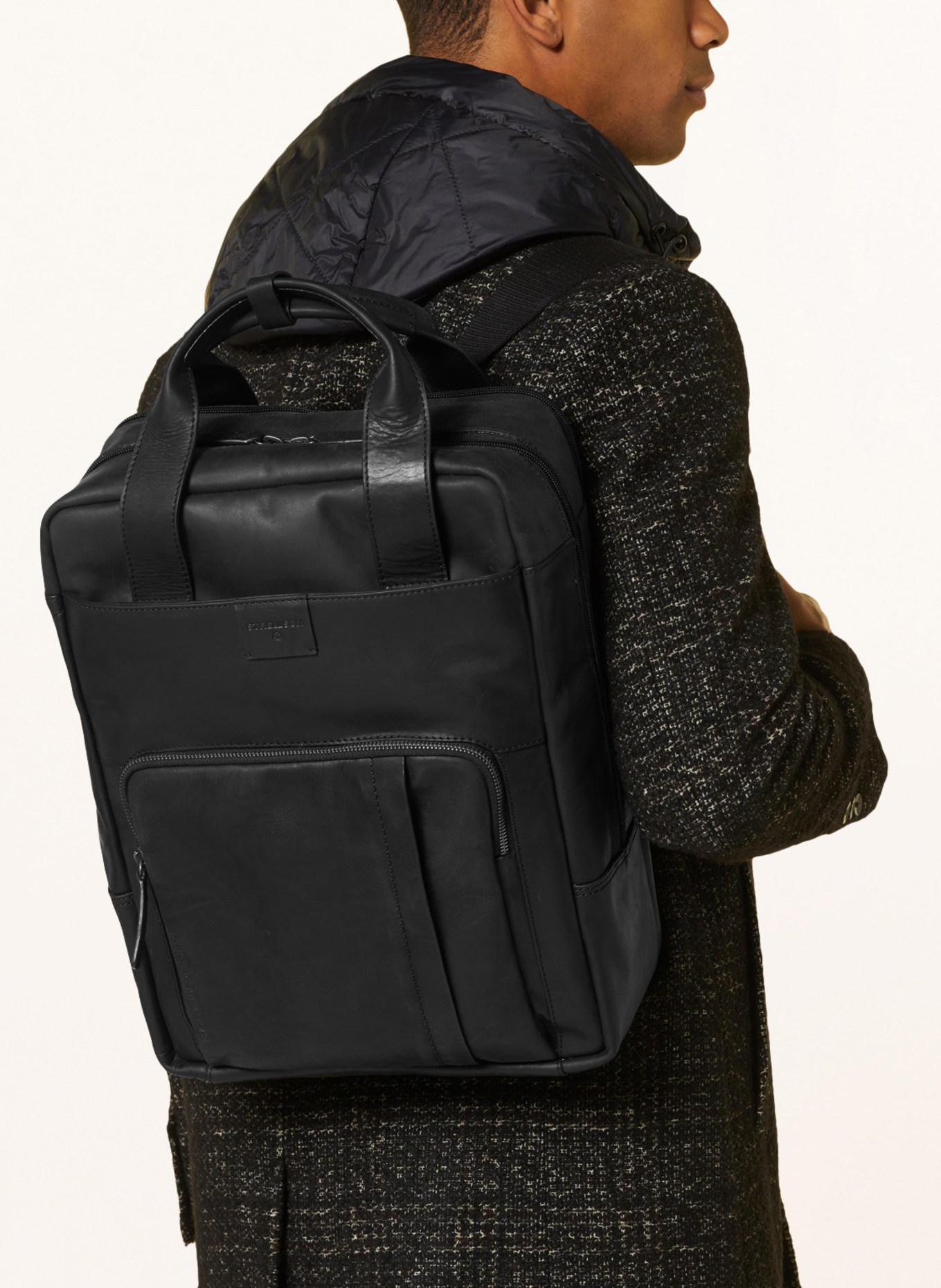 STRELLSON Backpack JOSH, Color: BLACK (Image 4)