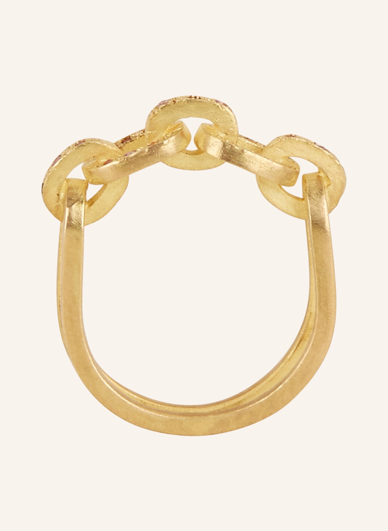 ELHANATI Ring AFRODITE mit Saphir, Farbe: GOLD/ PINK (Bild 3)