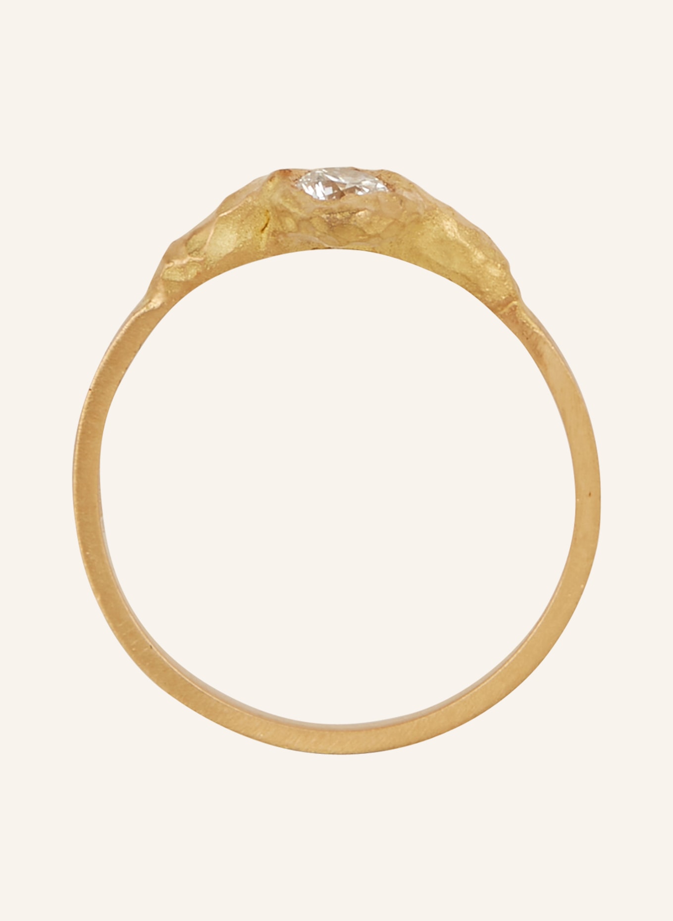 ELHANATI Ring IMAN 0.20 mit Diamant, Farbe: GOLD/ WEISS (Bild 3)