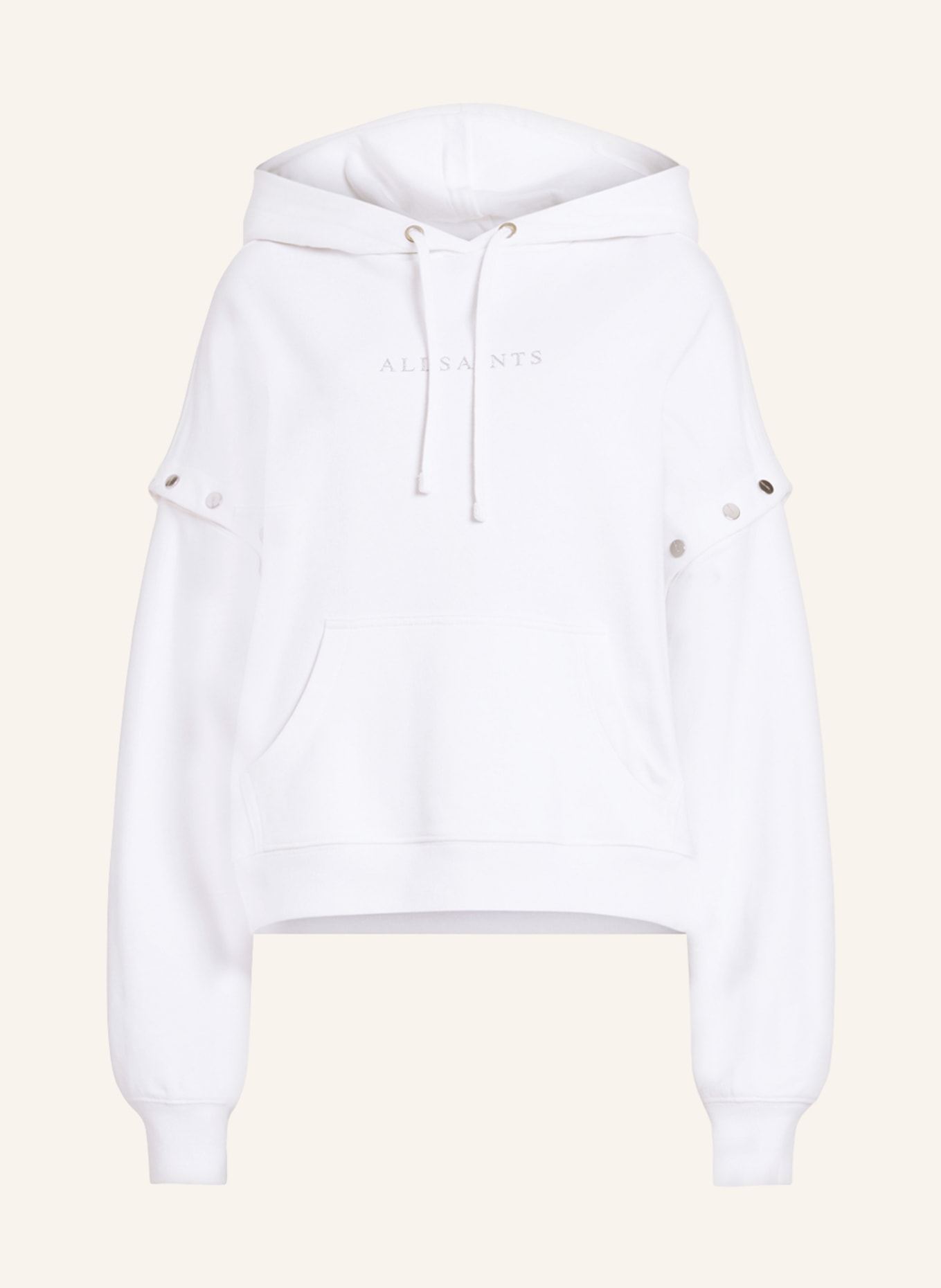 All saints white hoodie discount