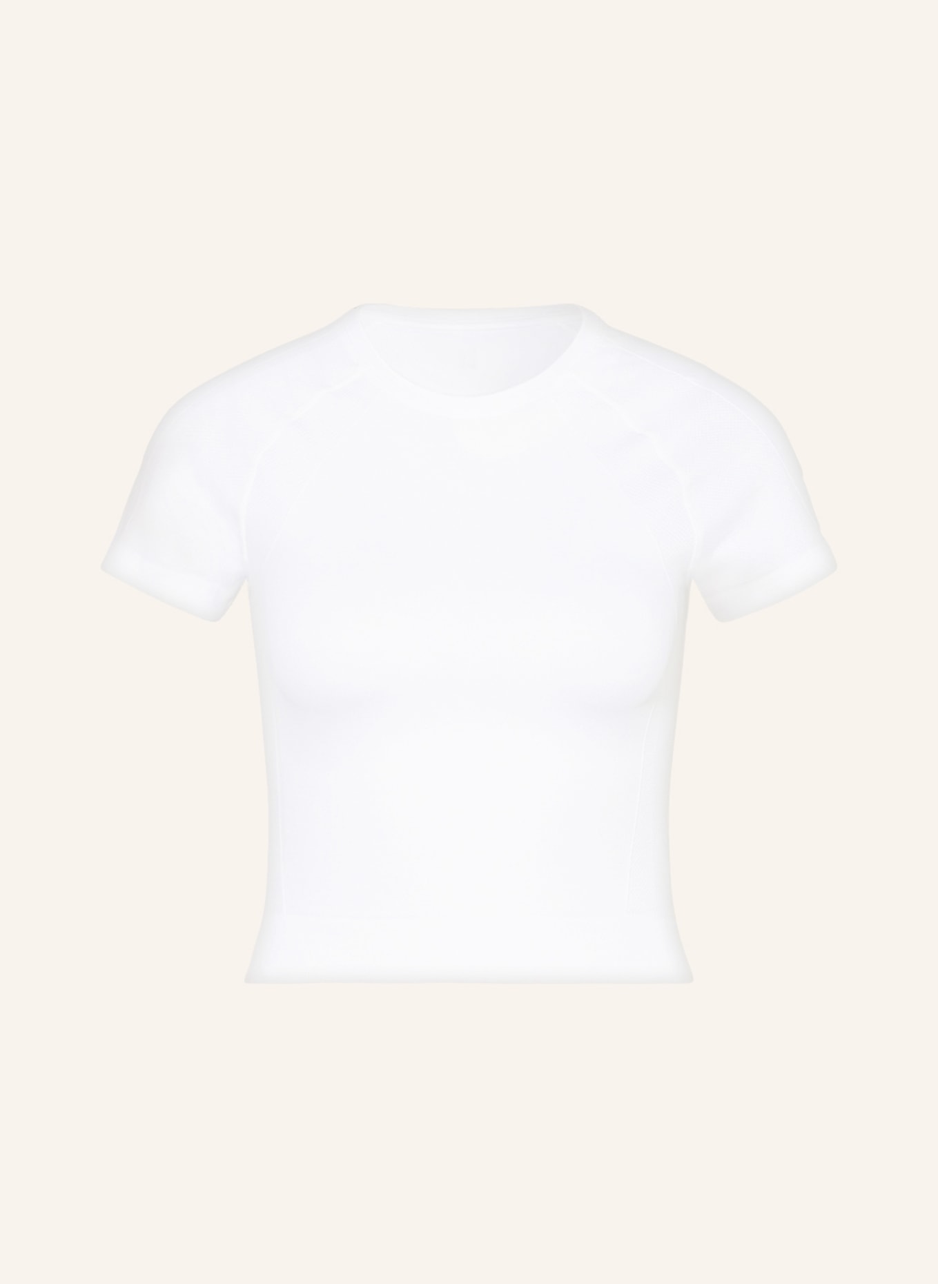 Sweaty Betty Cropped shirt ATHLETE, Color: WHITE (Image 1)