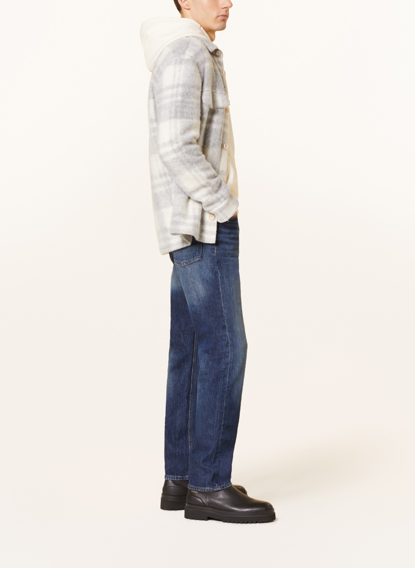 7 for all mankind Jeans SLIMMY UPGRADE extra slim fit, Color: DARK BLUE (Image 4)