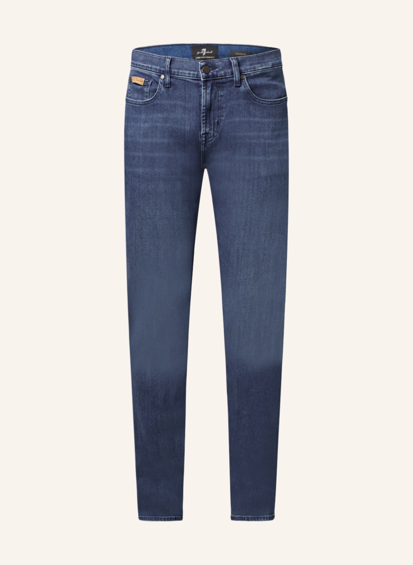 7 for all mankind Jeans STANDARD Straight Fit, Farbe: MID BLUE (Bild 1)